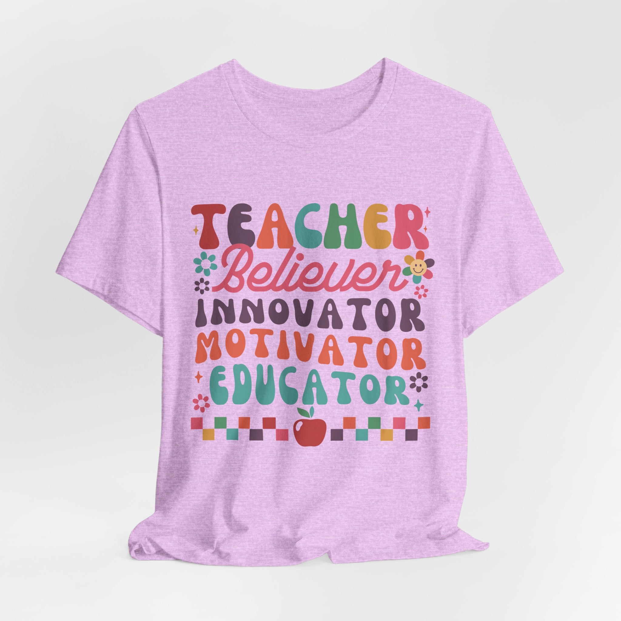 Teacher Believer Innovator Motivator Educator Tee