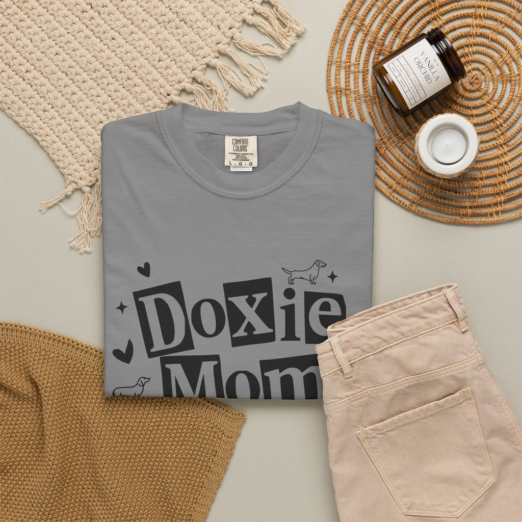 Doxie Mom T-Shirt — Cute Dachshund Dog Mom Tee, Dog Lover Gift