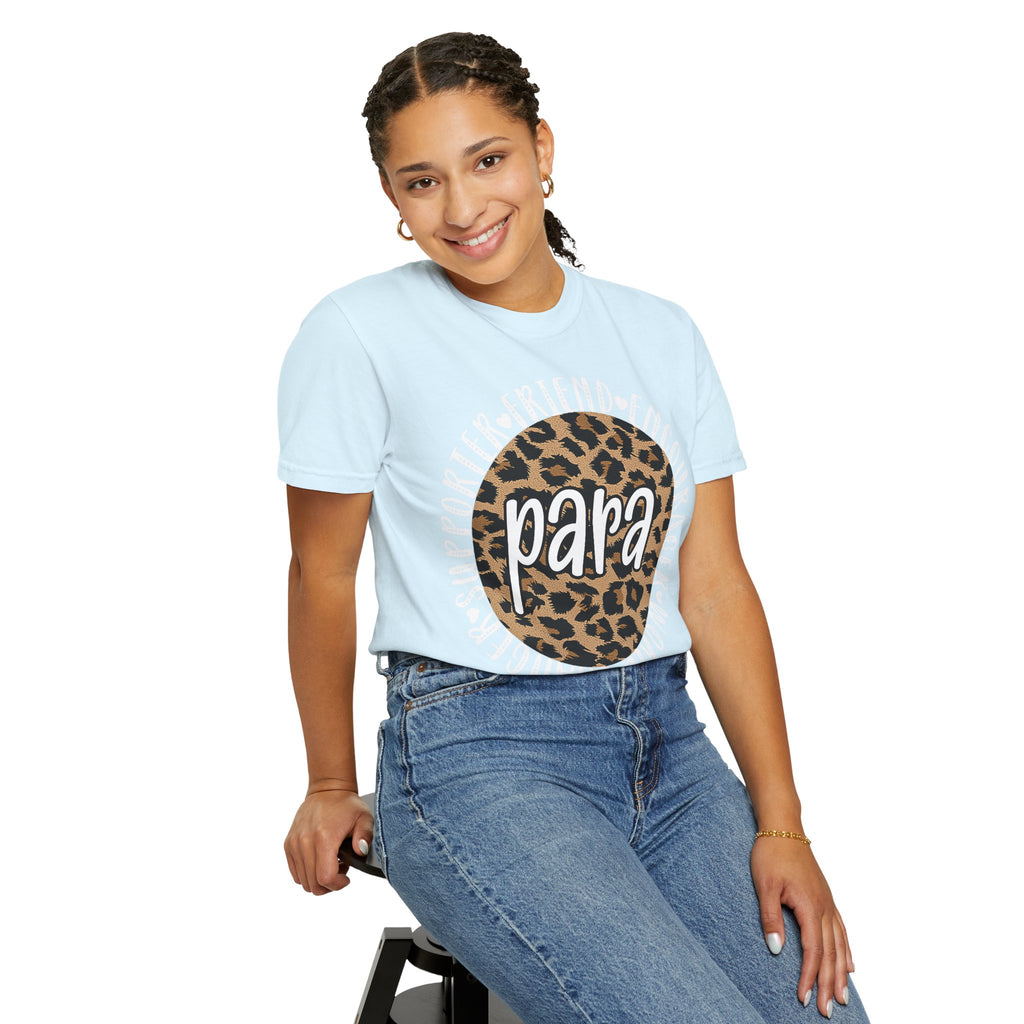 Para Leopard Circle T-Shirt — Supporter, Friend & Encourager Tee