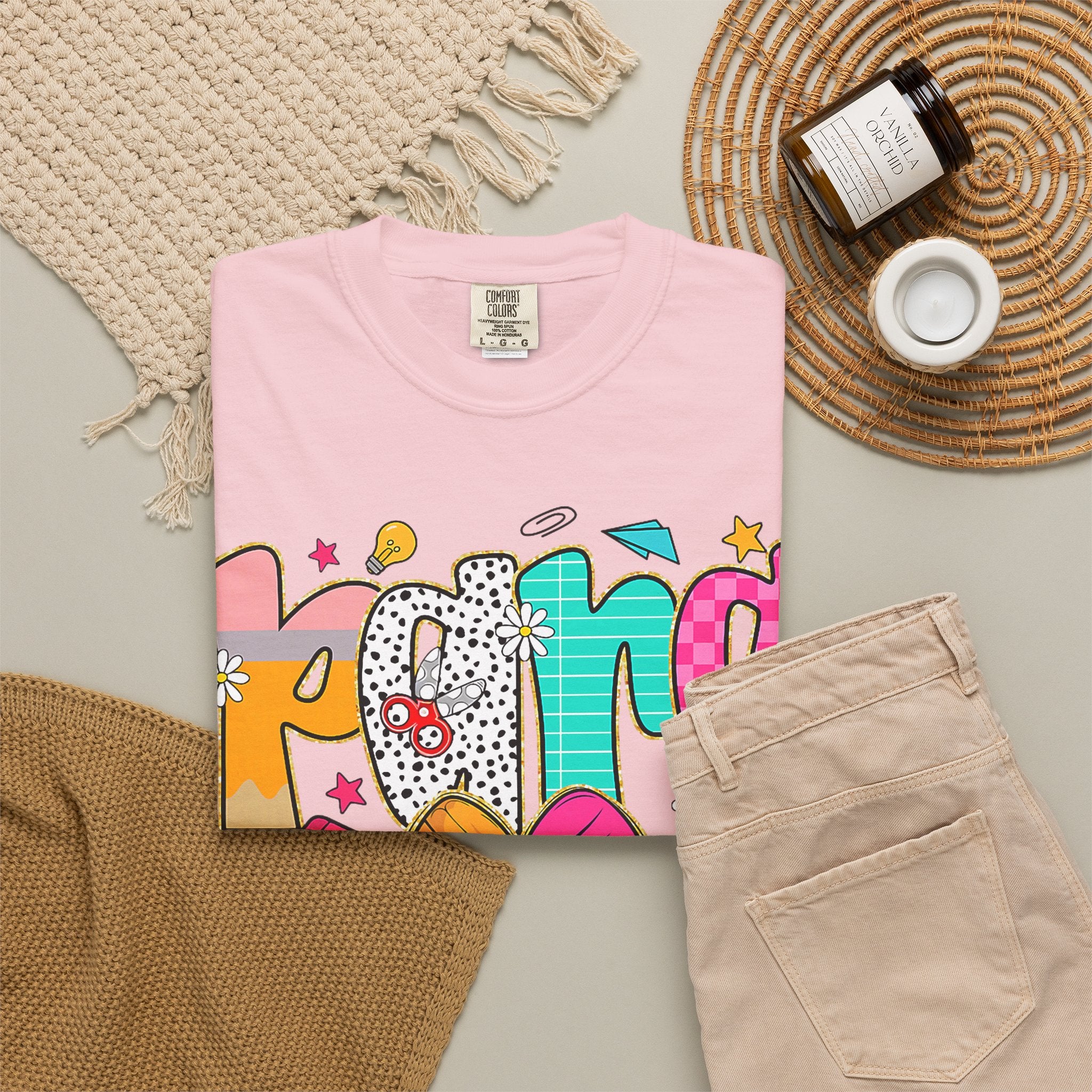 Kind Colorblock Graphic Para Tee