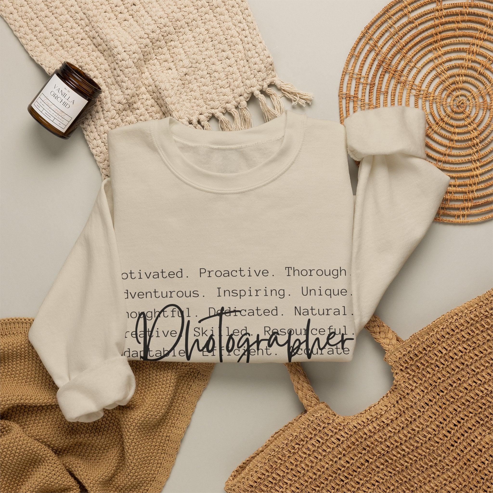 Photographer Crewneck Sweatshirt