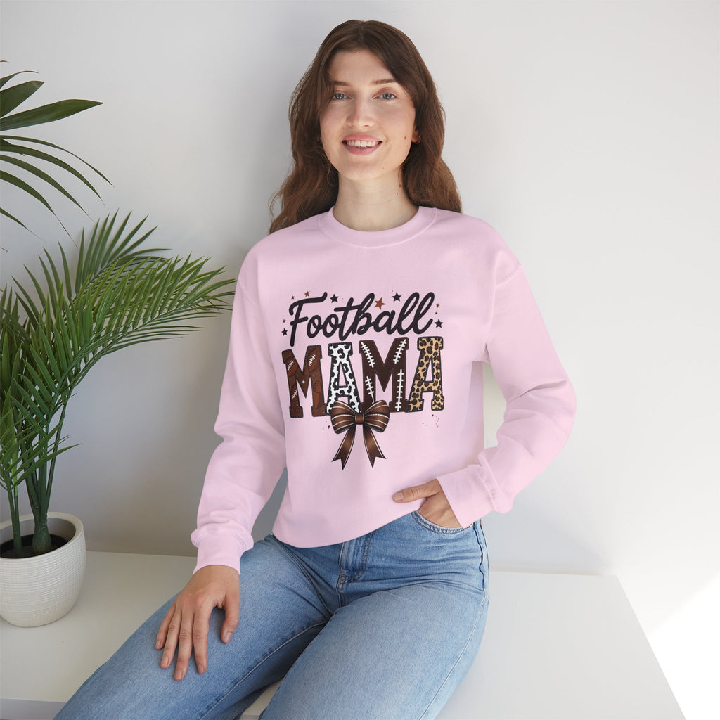 Unisex Heavy Blend™ Crewneck Football Mama Sweatshirt