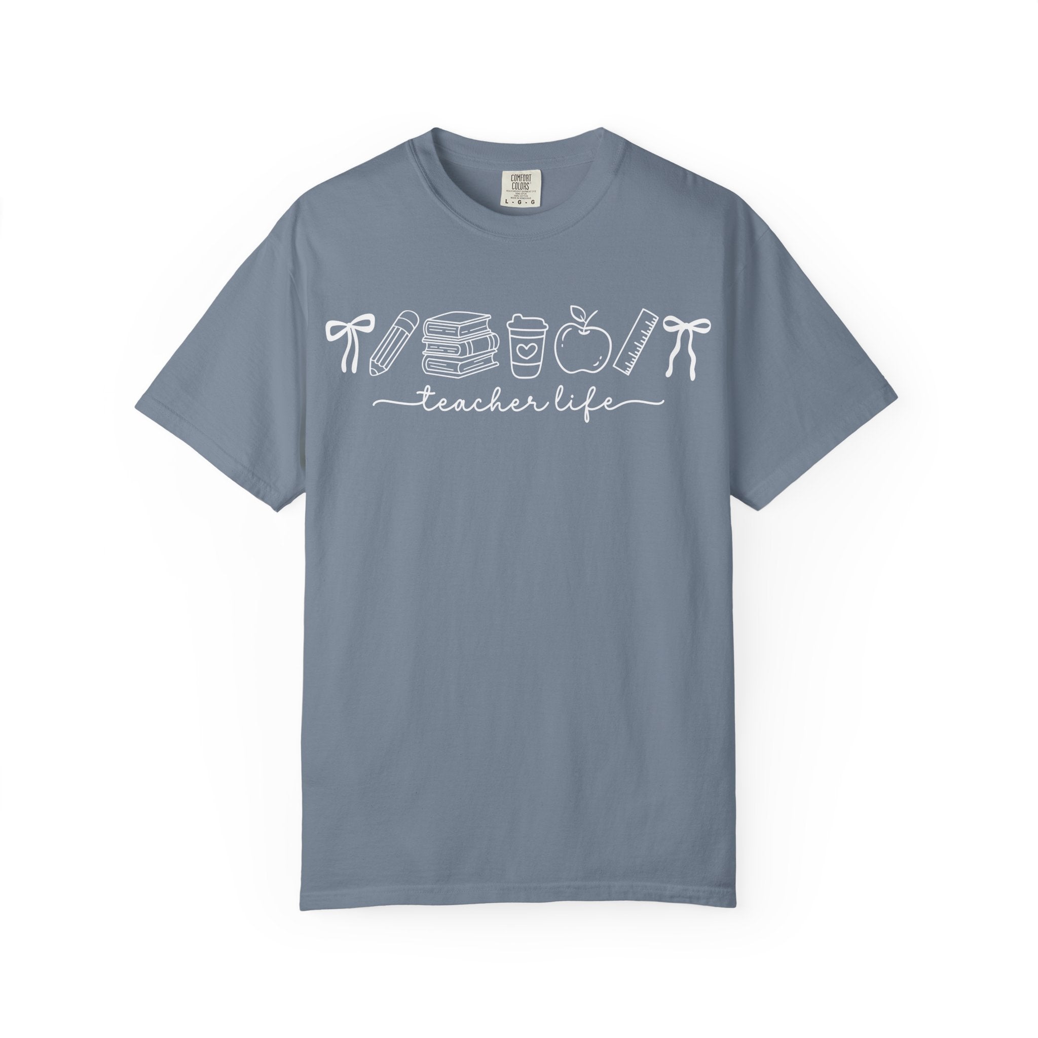 Teacher T-Shirt — Minimal Vintage Cream Tee