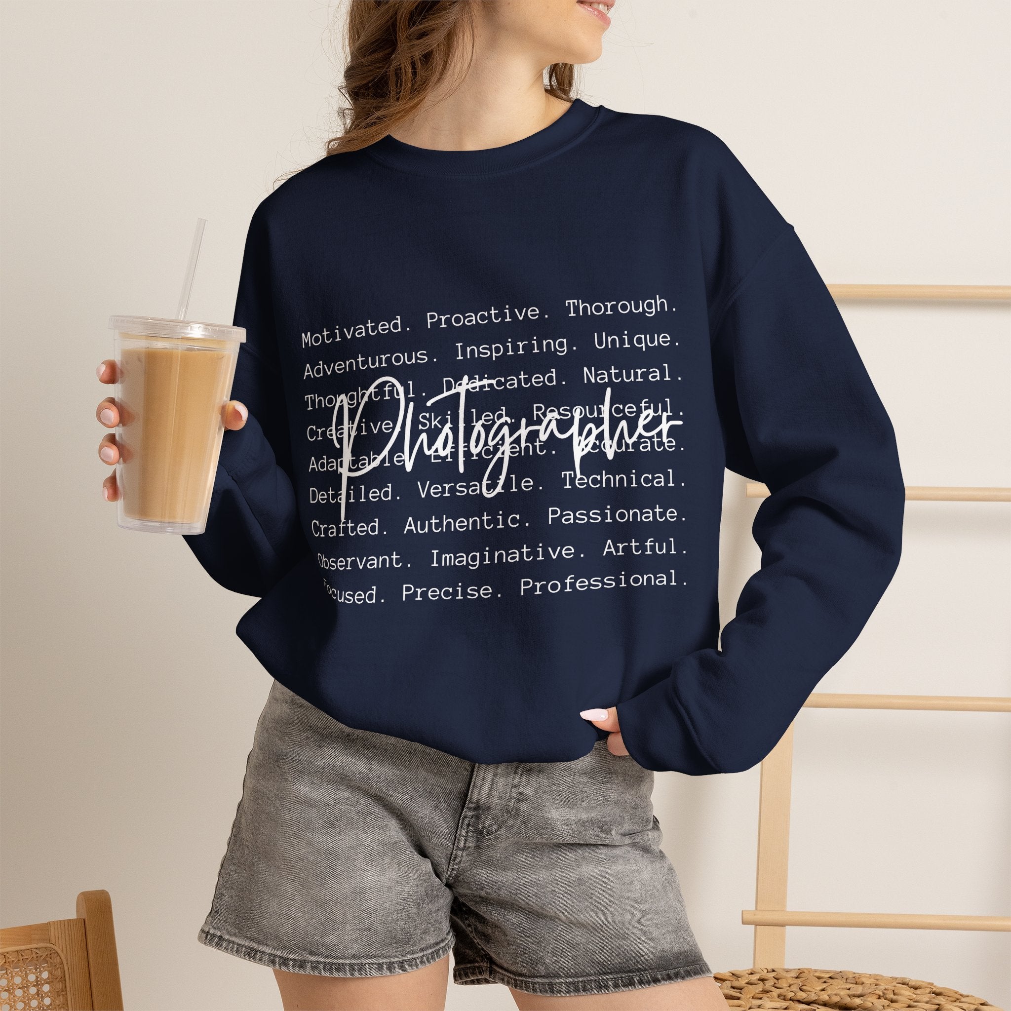 Photographer Crewneck Sweatshirt