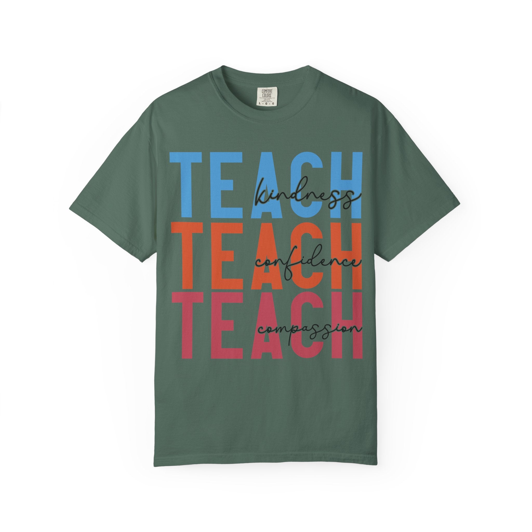 Teach Kindness Graphic Tee — Teacher Appreciation T-Shirt