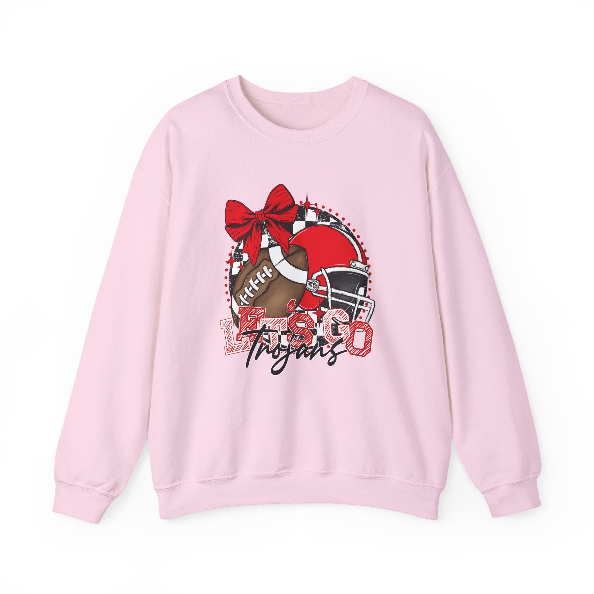 Trojans Football Mom Crewneck Sweatshirt