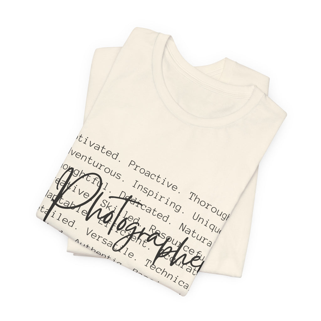 Photographer T‑Shirt