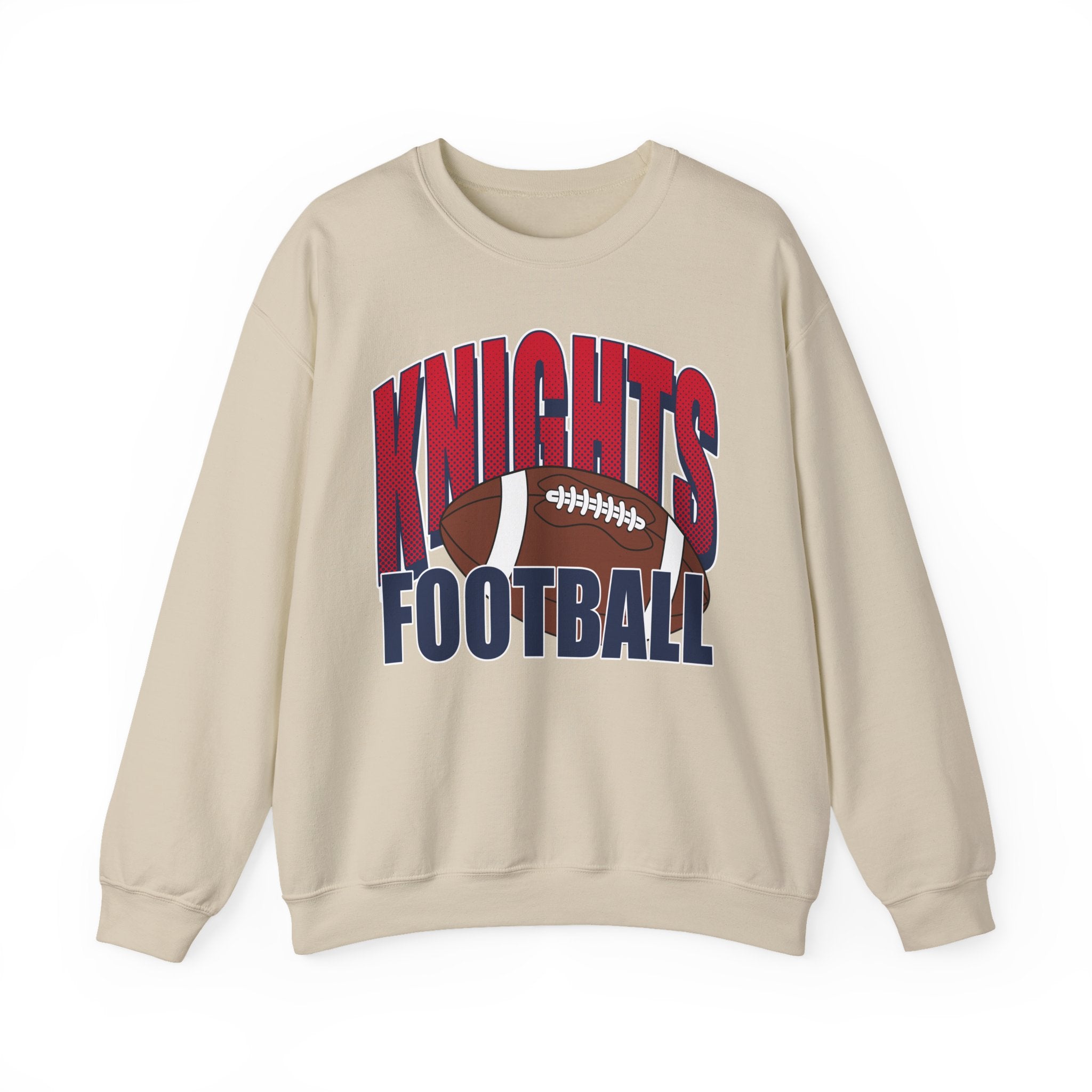 Knights Football Sweatshirt — Team-Fan Crewneck for Game Day
