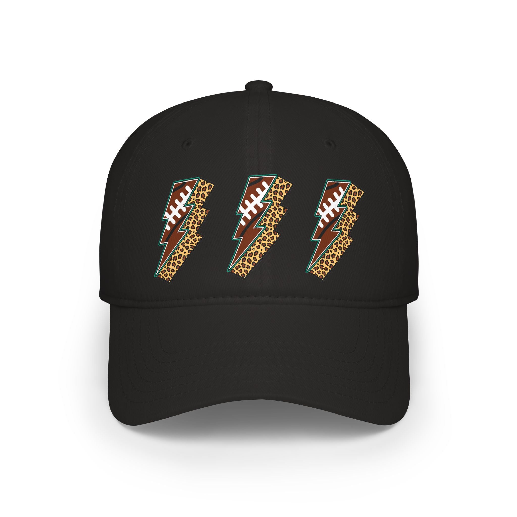 Leopard Football Lightning Cap