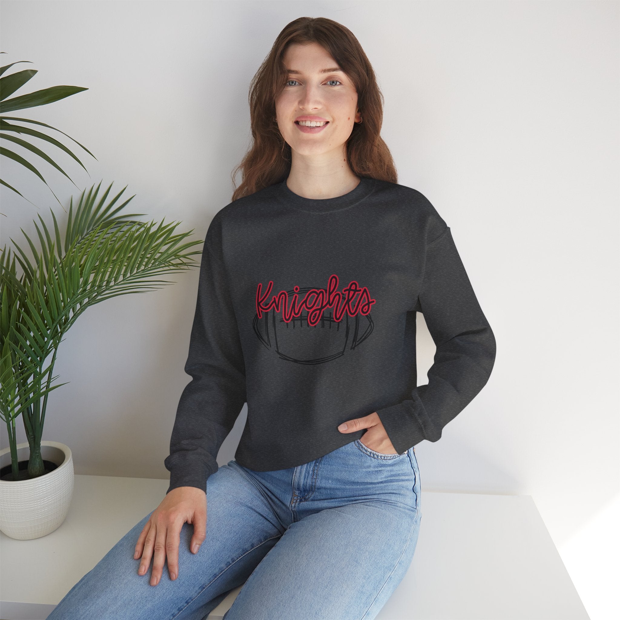 Knights Football Crewneck Sweatshirt