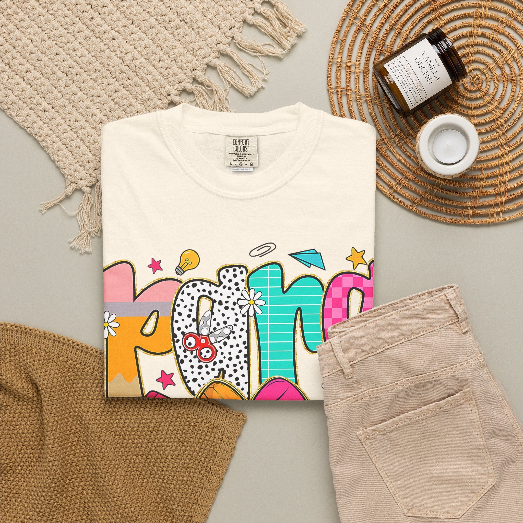 Kind Colorblock Graphic Para Tee