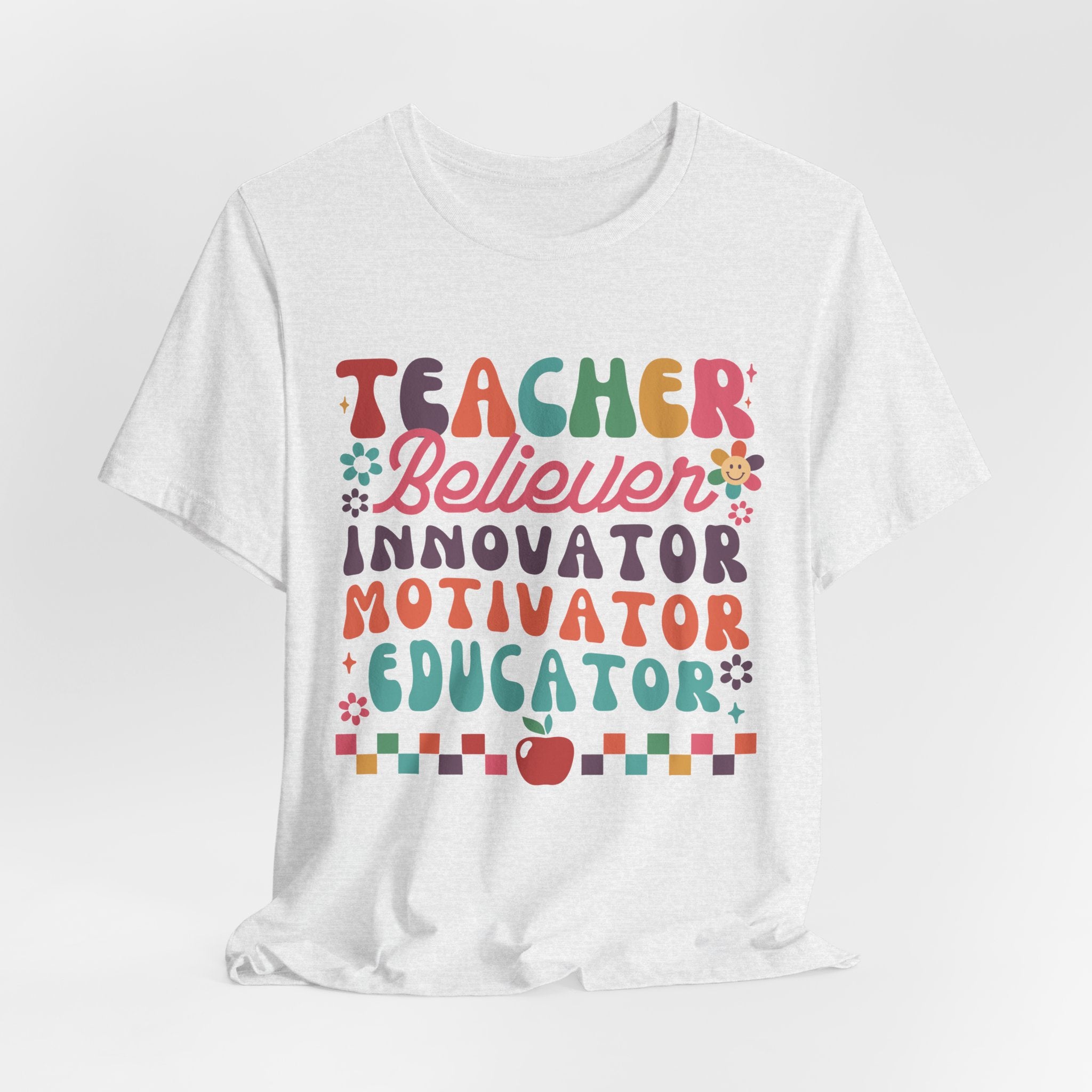 Teacher Believer Innovator Motivator Educator Tee