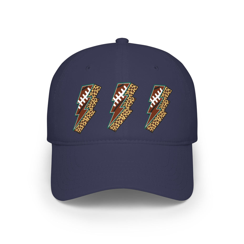 Leopard Football Lightning Cap