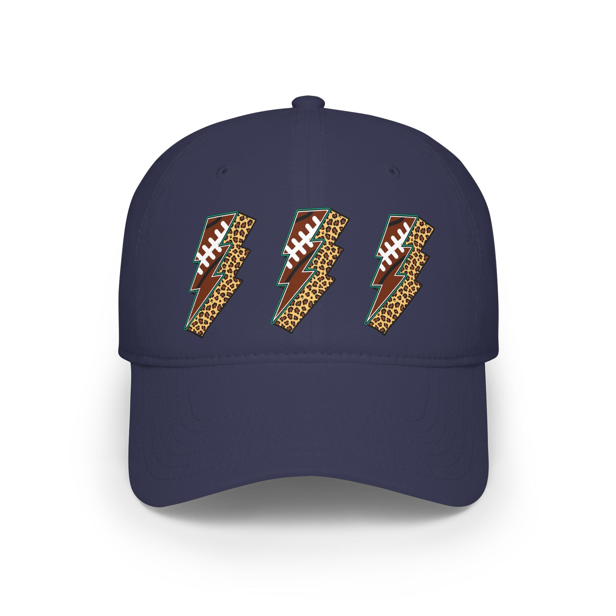 Leopard Football Lightning Cap