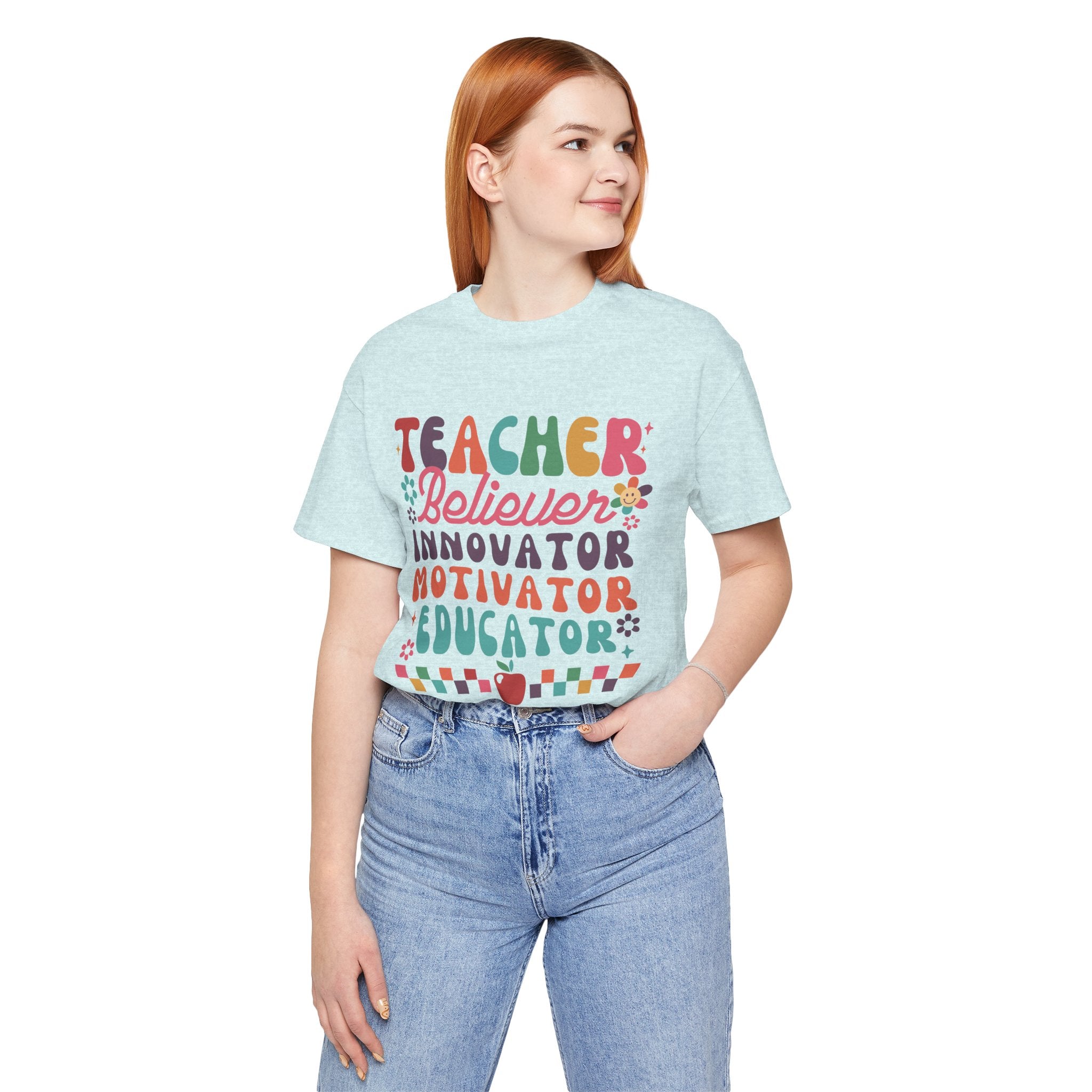Teacher Believer Innovator Motivator Educator Tee