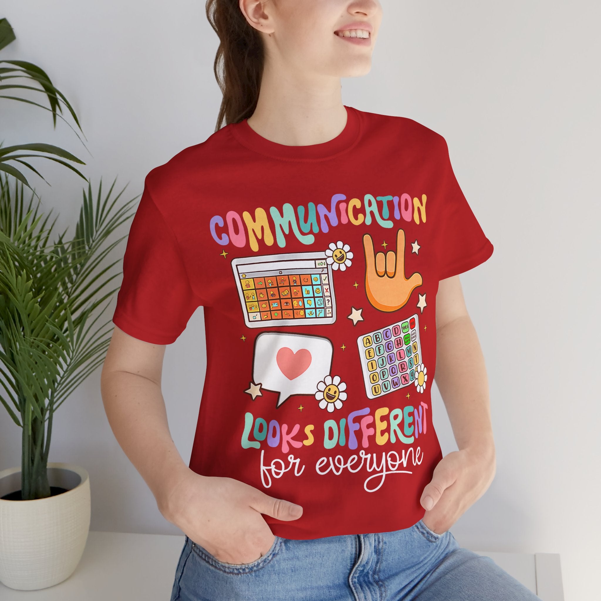 Communication Looks Different Tee