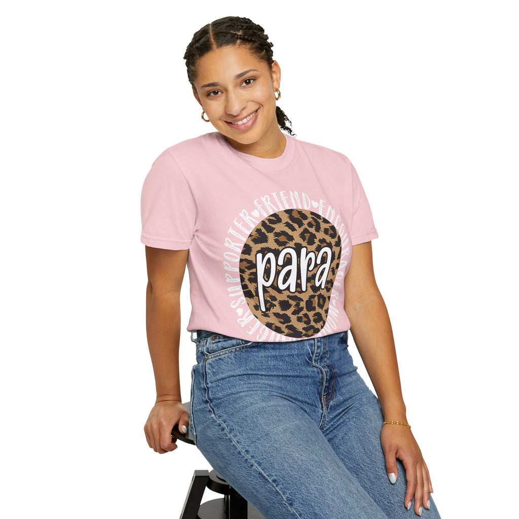 Para Leopard Circle T-Shirt — Supporter, Friend & Encourager Tee