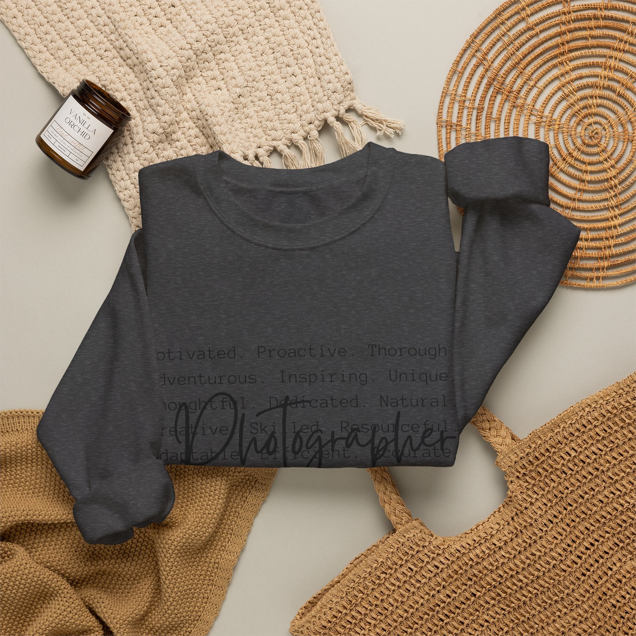 Photographer Crewneck Sweatshirt