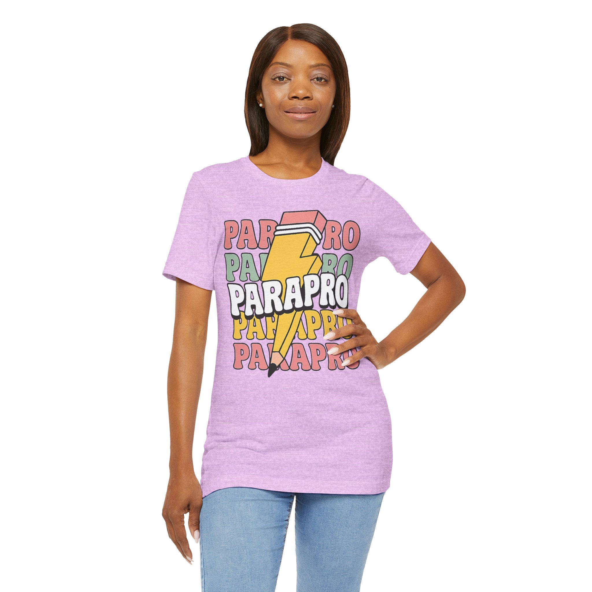 Parapro Pencil Tee — Retro Paraprofessional Appreciation Shirt