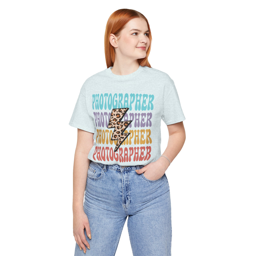 Photographer Lightning Bolt Tee