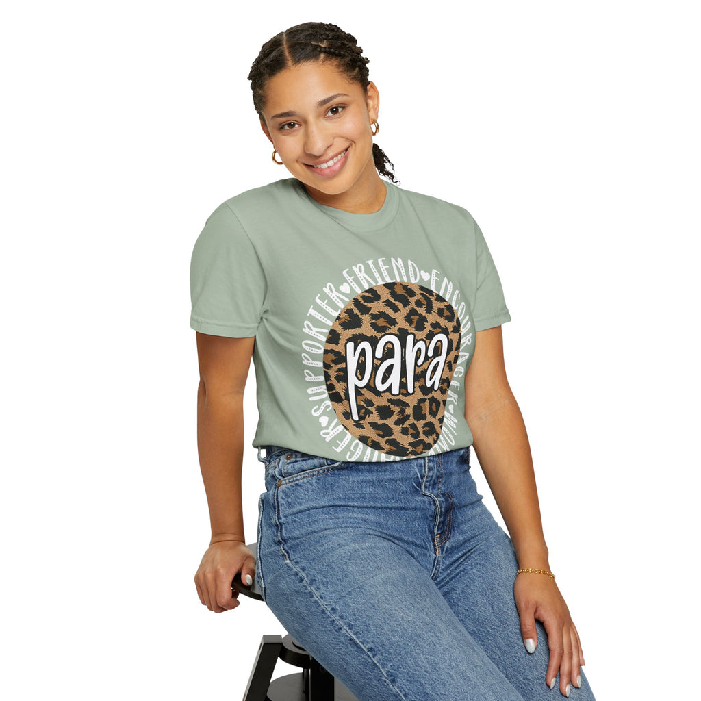 Para Leopard Circle T-Shirt — Supporter, Friend & Encourager Tee