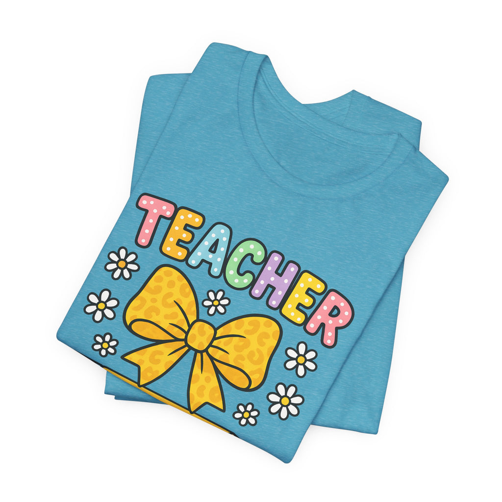Teacher Bow Pencil T-Shirt