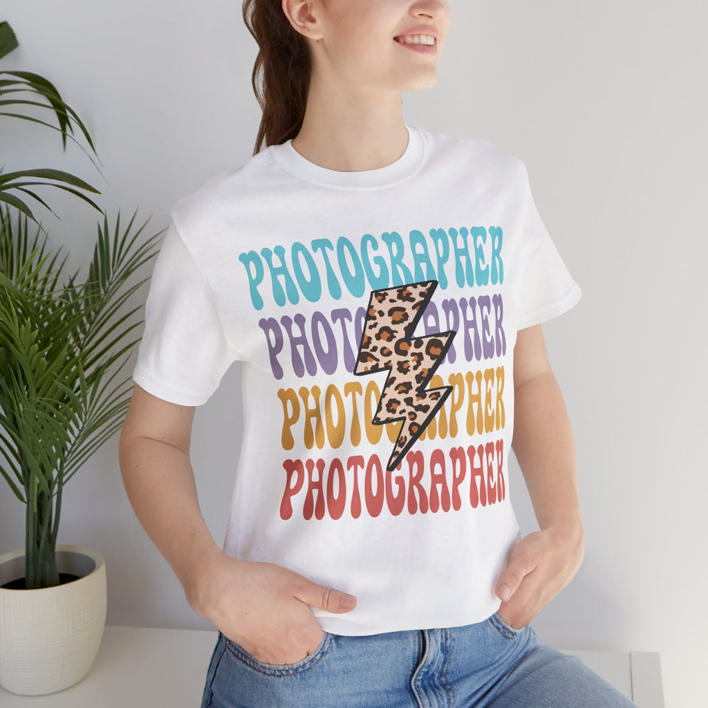 Photographer Lightning Bolt Tee