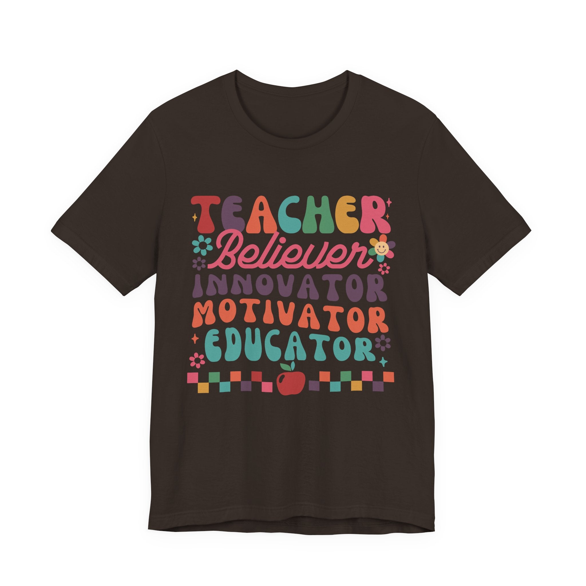 Teacher Believer Innovator Motivator Educator Tee