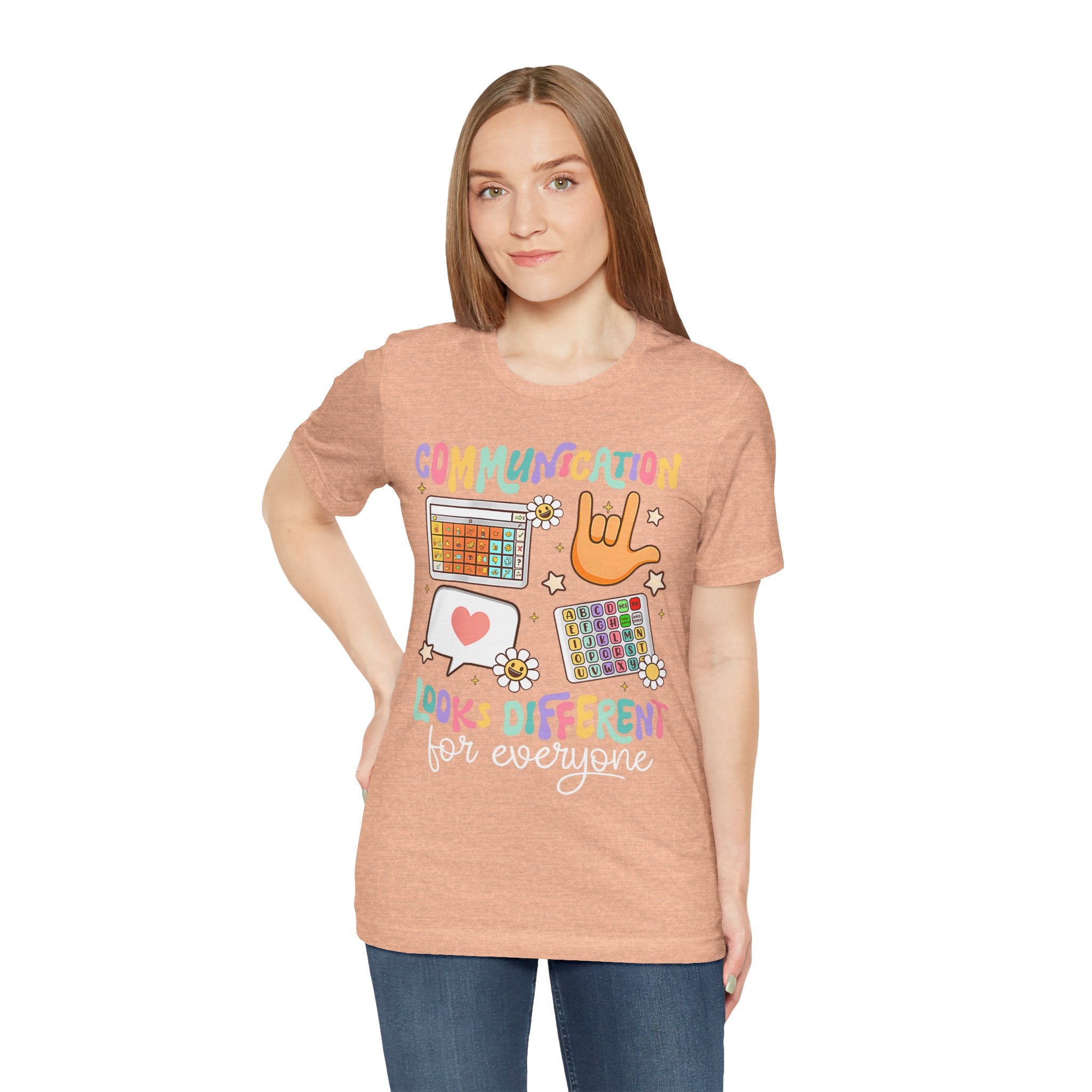 Communication Looks Different Tee