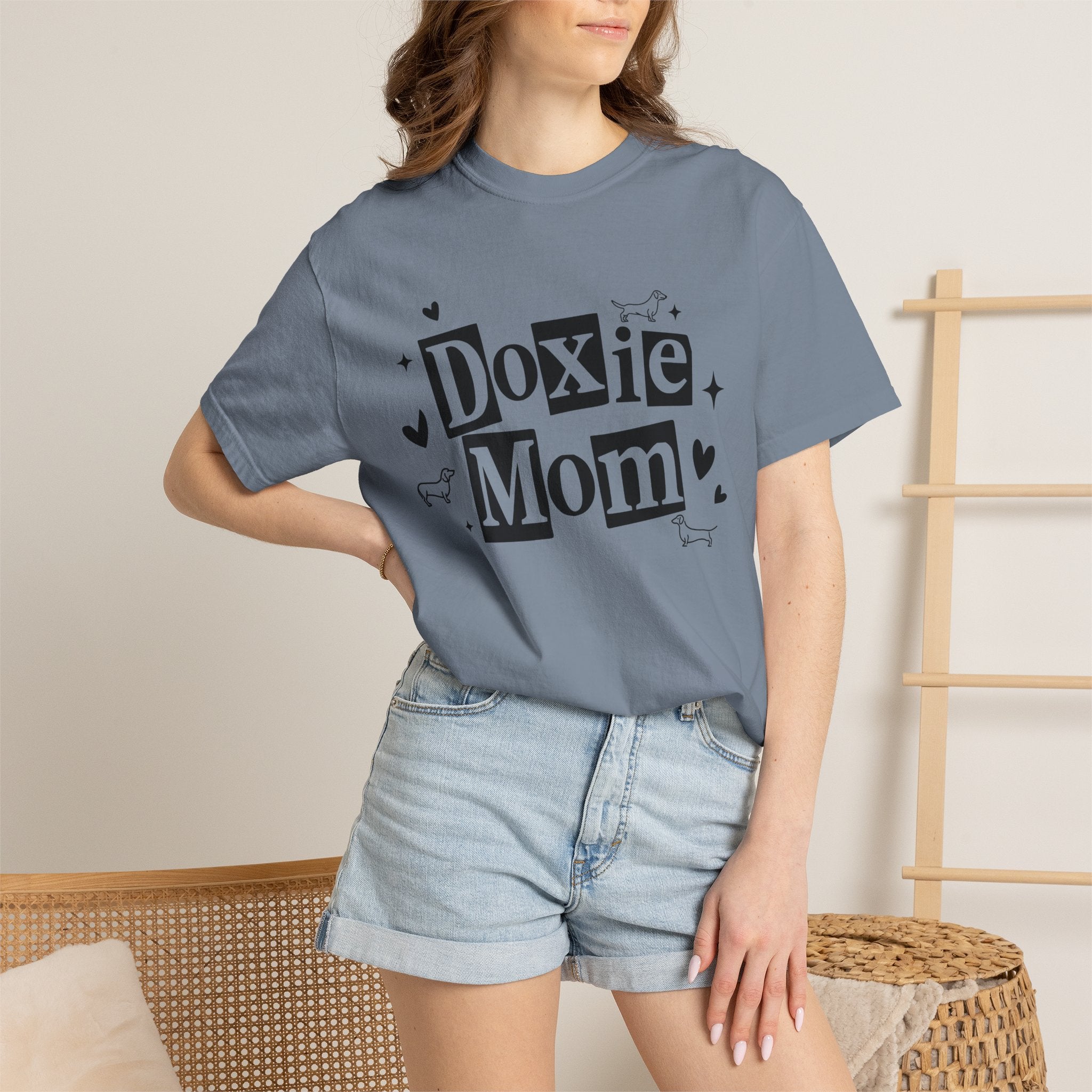 Doxie Mom T-Shirt — Cute Dachshund Dog Mom Tee, Dog Lover Gift