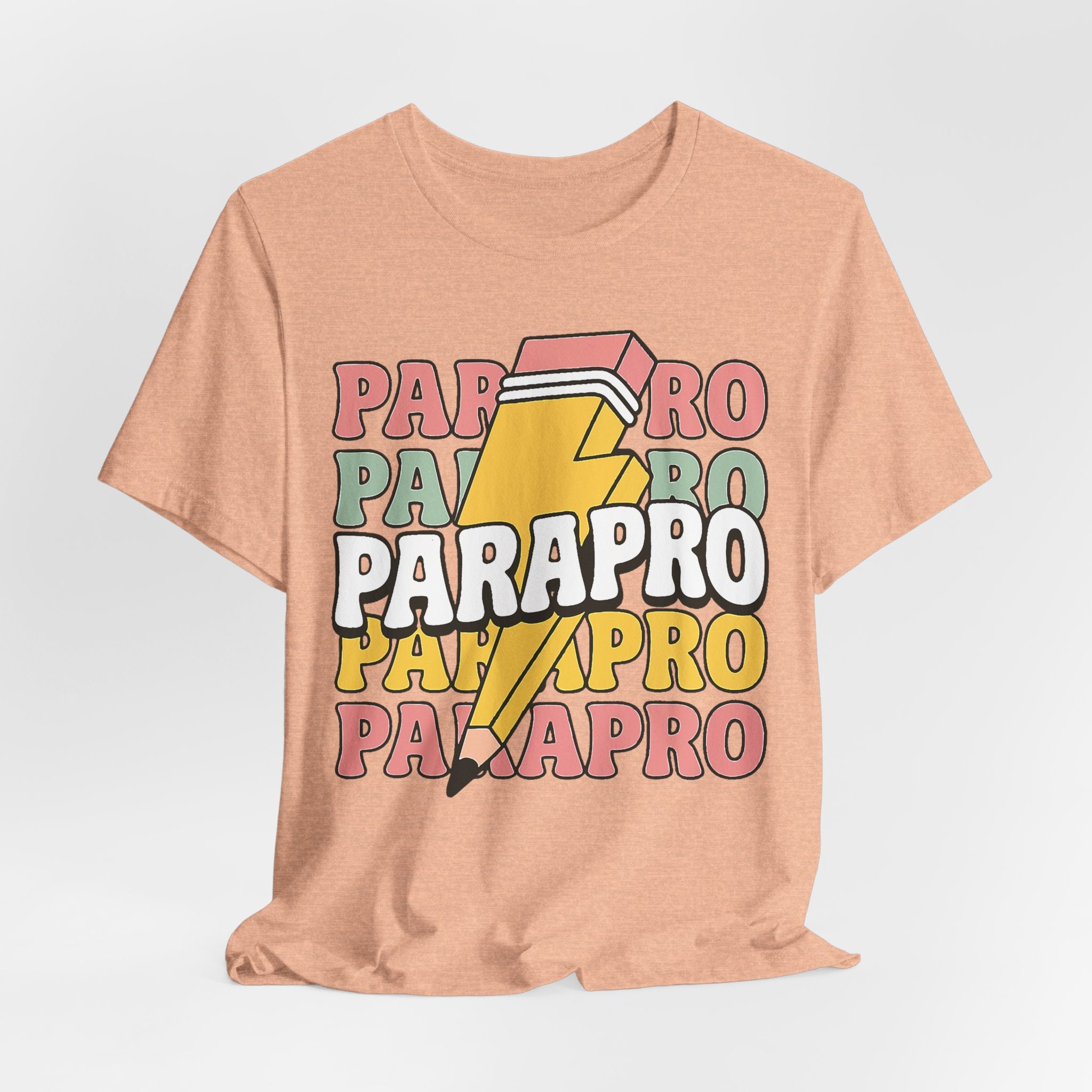 Parapro Pencil Tee — Retro Paraprofessional Appreciation Shirt