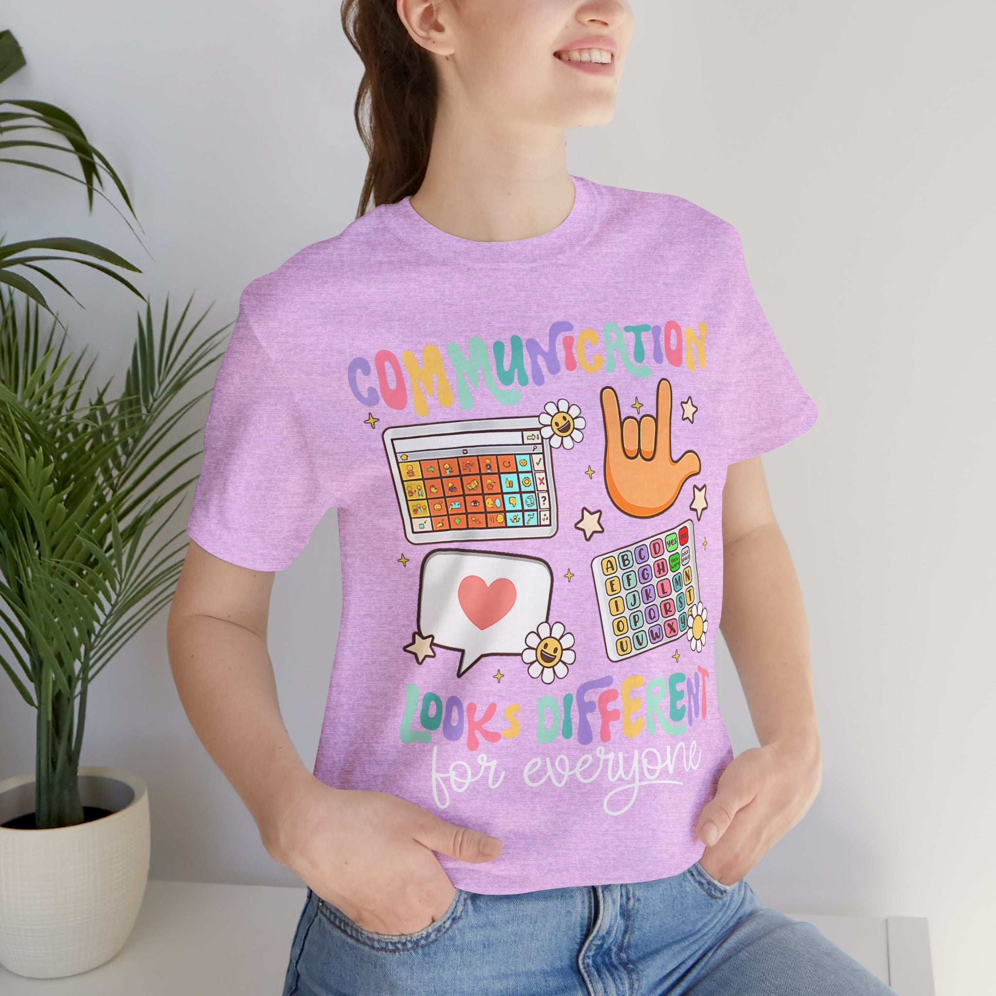 Communication Looks Different Tee