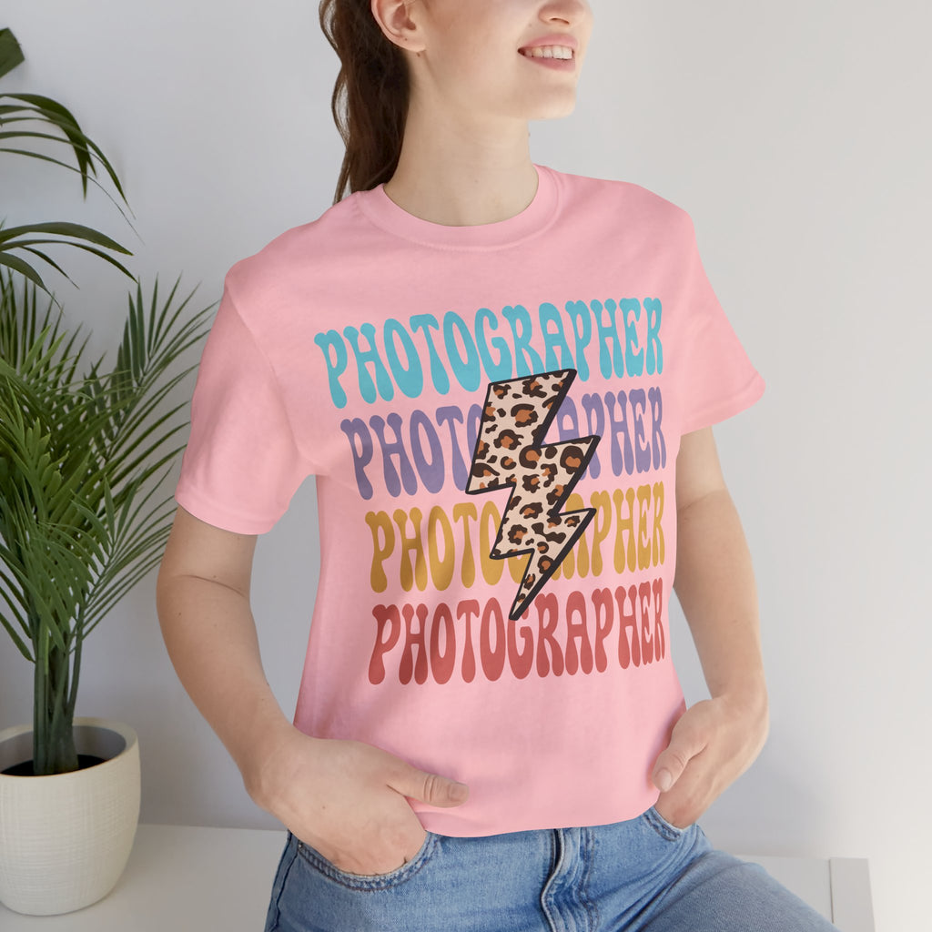 Photographer Lightning Bolt Tee