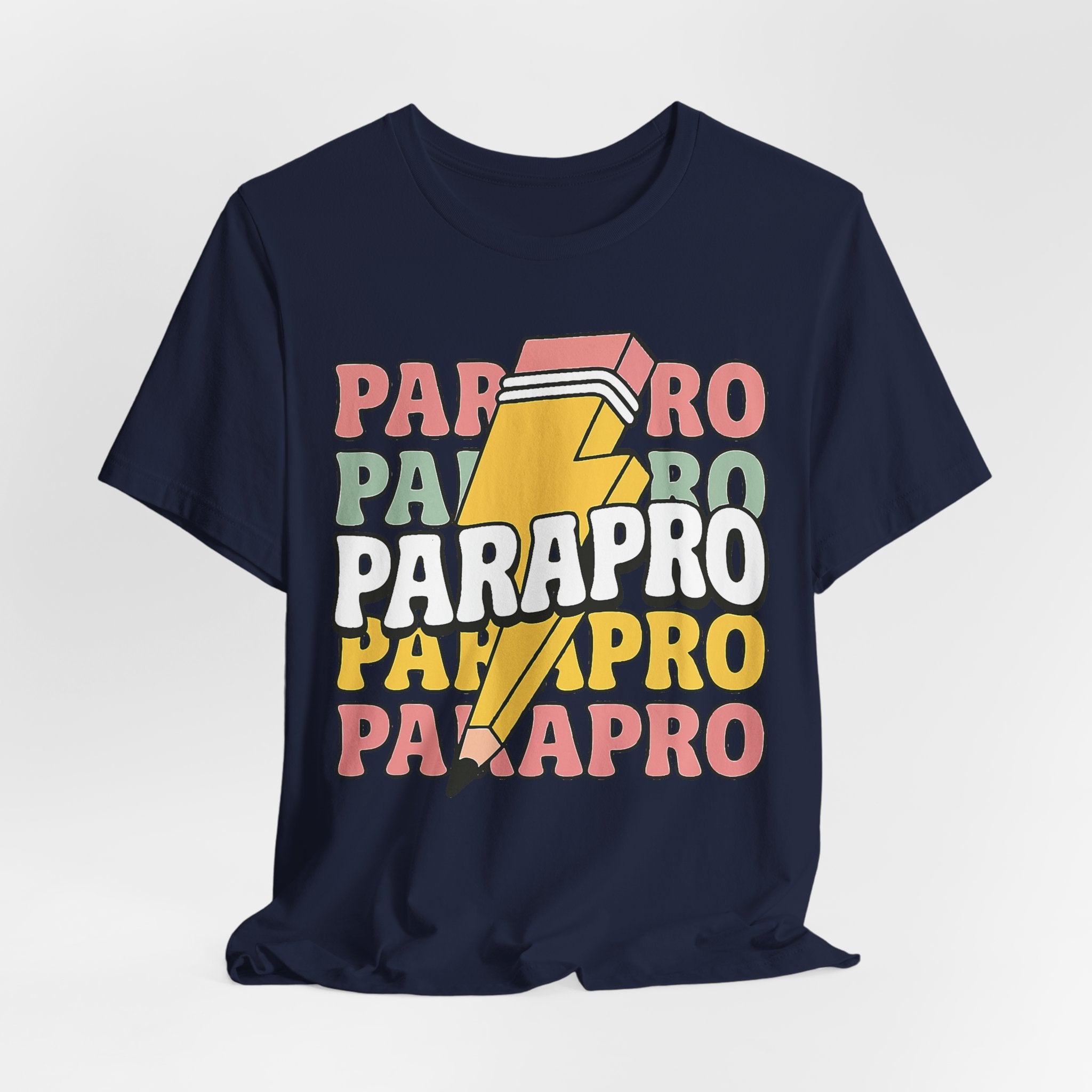 Parapro Pencil Tee — Retro Paraprofessional Appreciation Shirt