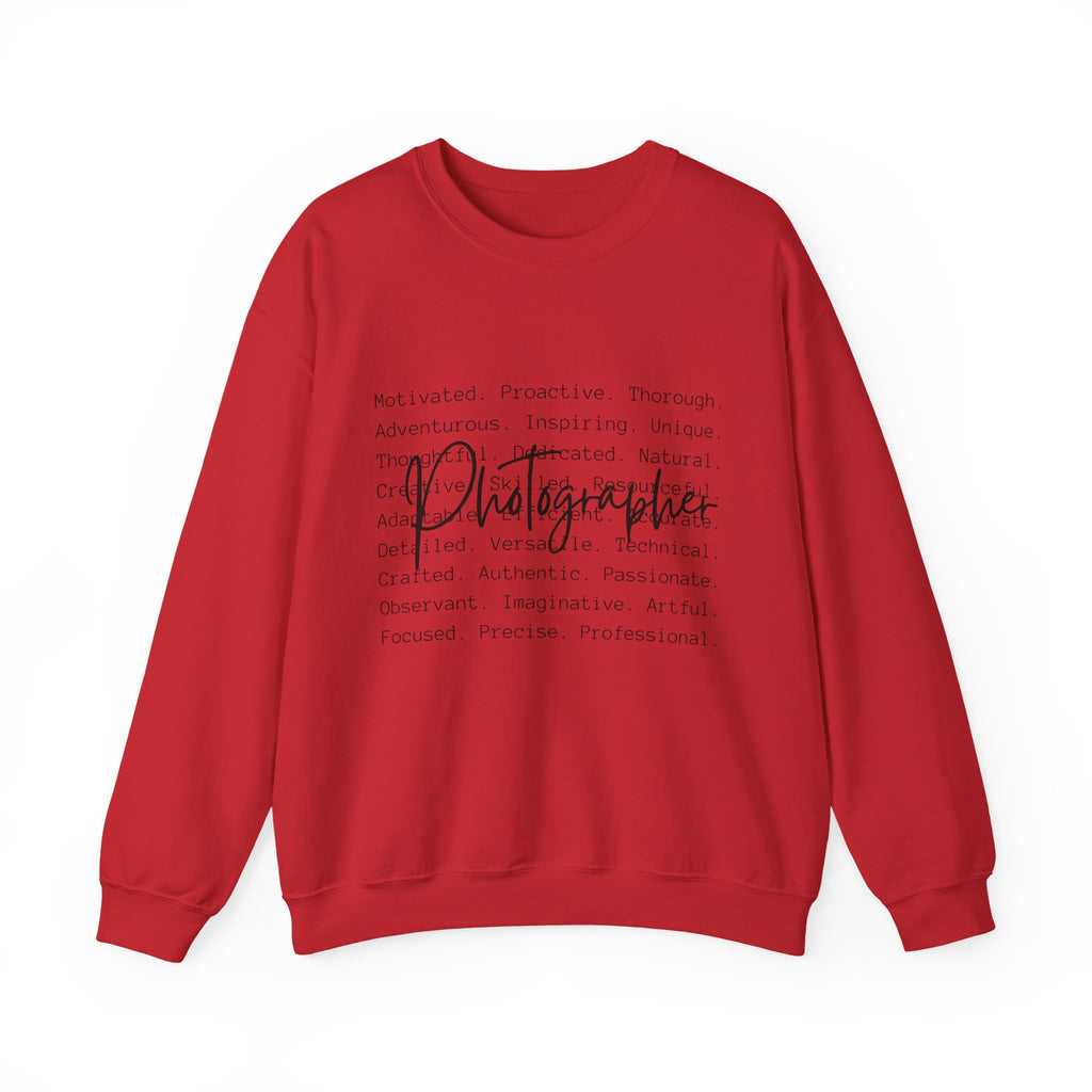 Photographer Crewneck Sweatshirt