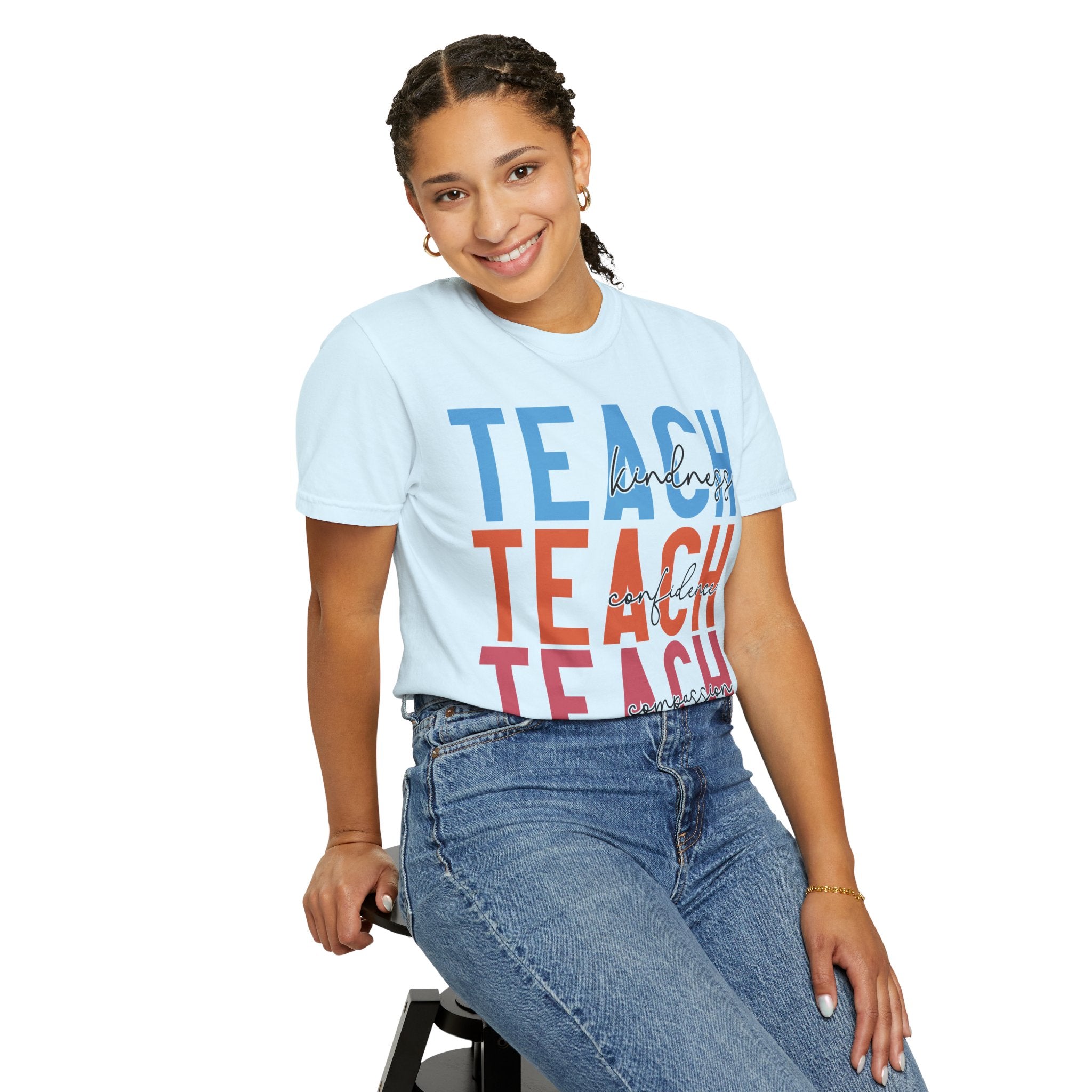 Teach Kindness Graphic Tee — Teacher Appreciation T-Shirt
