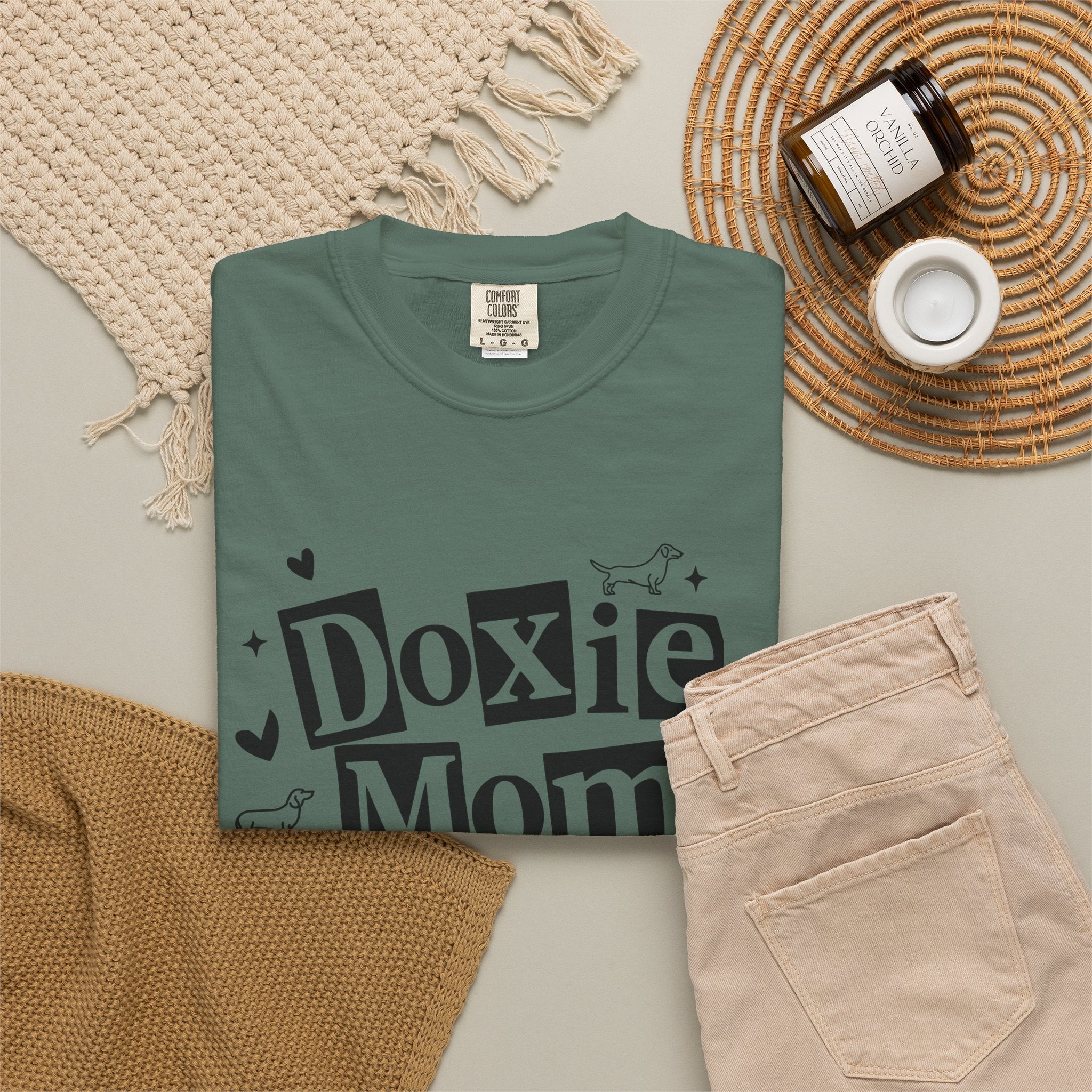 Doxie Mom T-Shirt — Cute Dachshund Dog Mom Tee, Dog Lover Gift