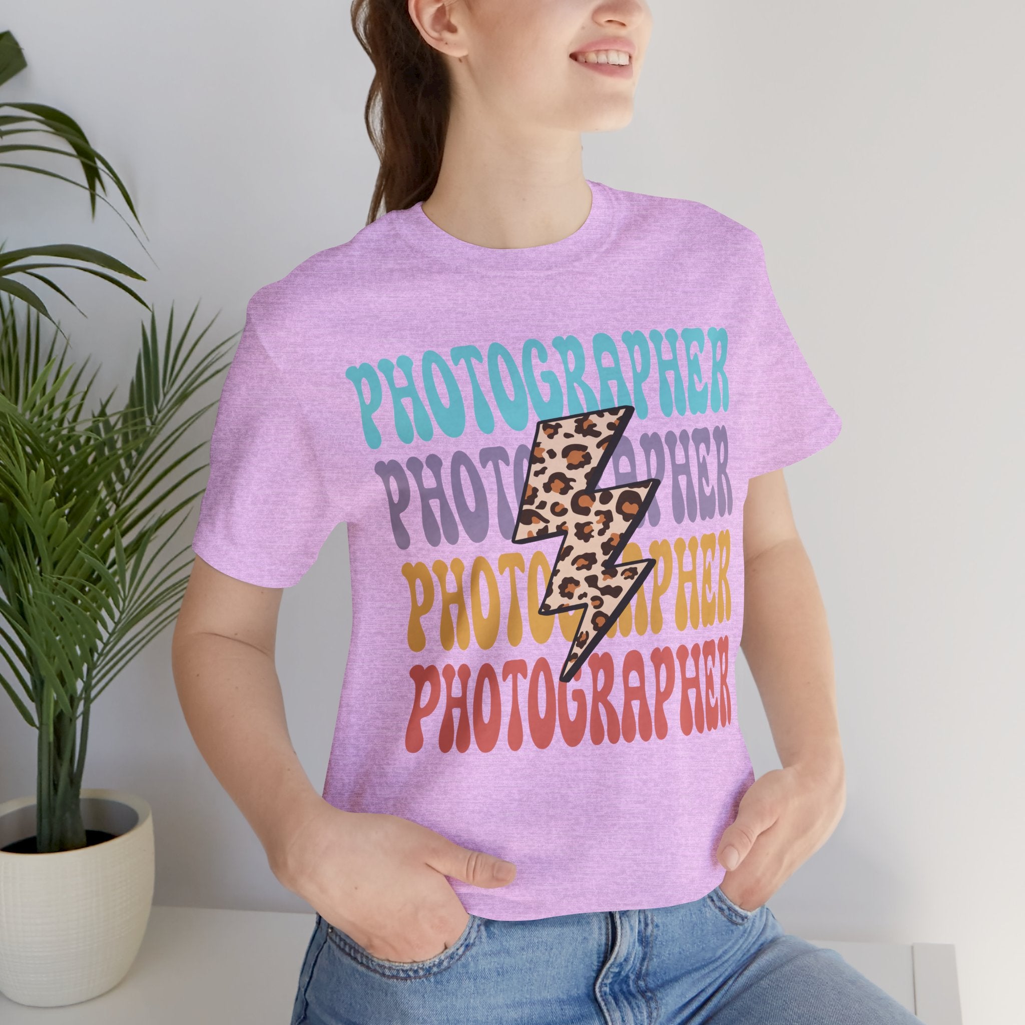 Photographer Lightning Bolt Tee