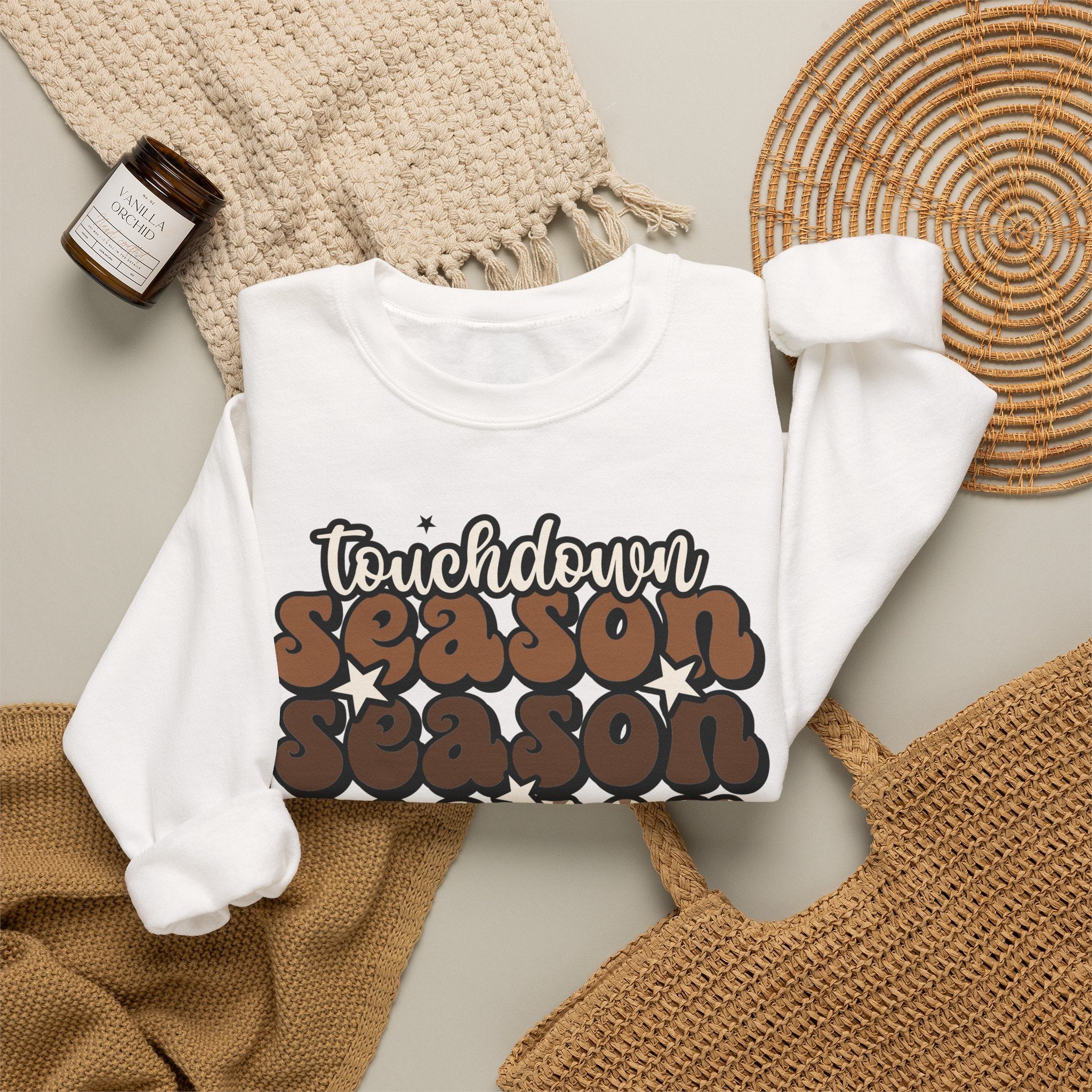 Touchdown Season Unisex Heavy Blend™ Crewneck Sweatshirt