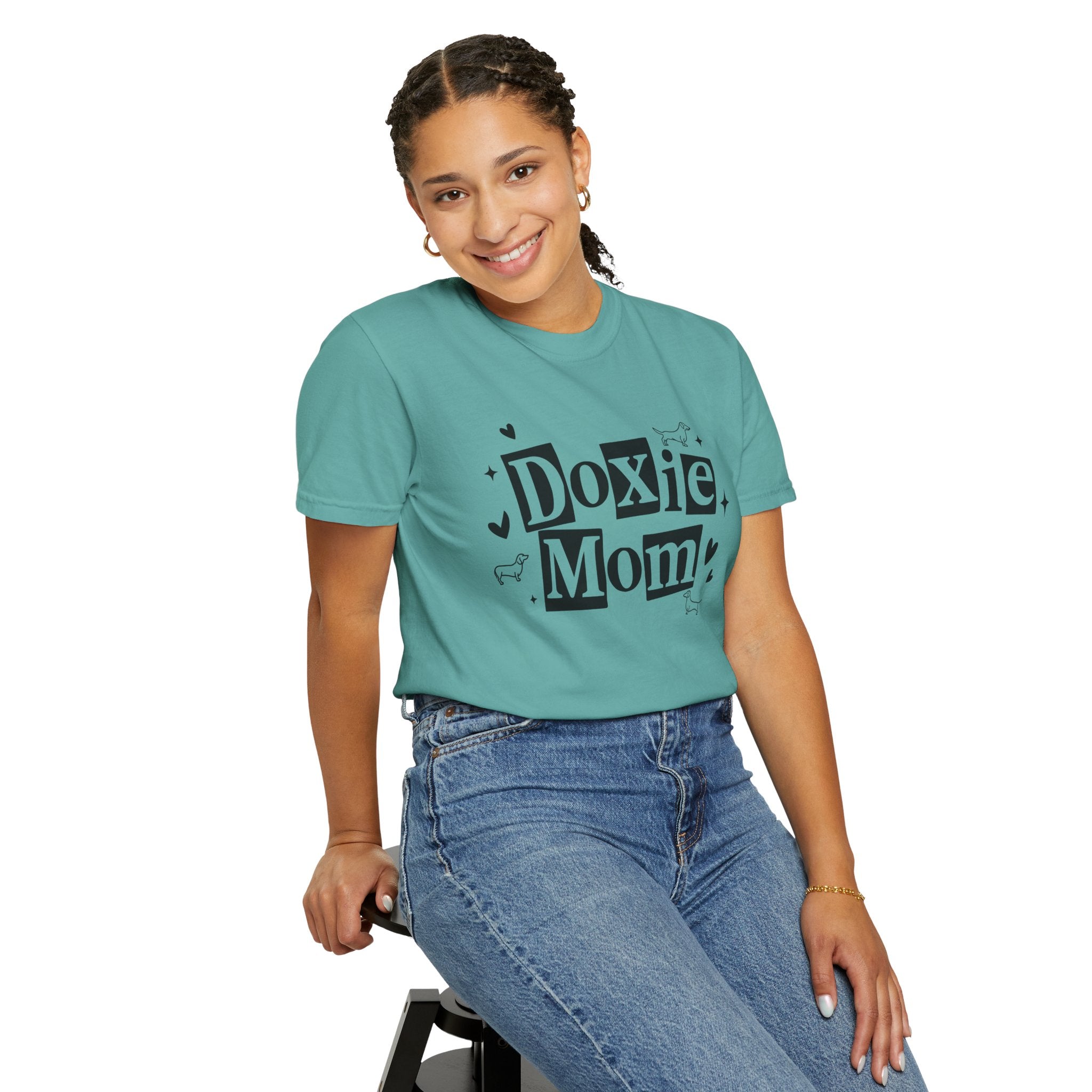 Doxie Mom T-Shirt — Cute Dachshund Dog Mom Tee, Dog Lover Gift