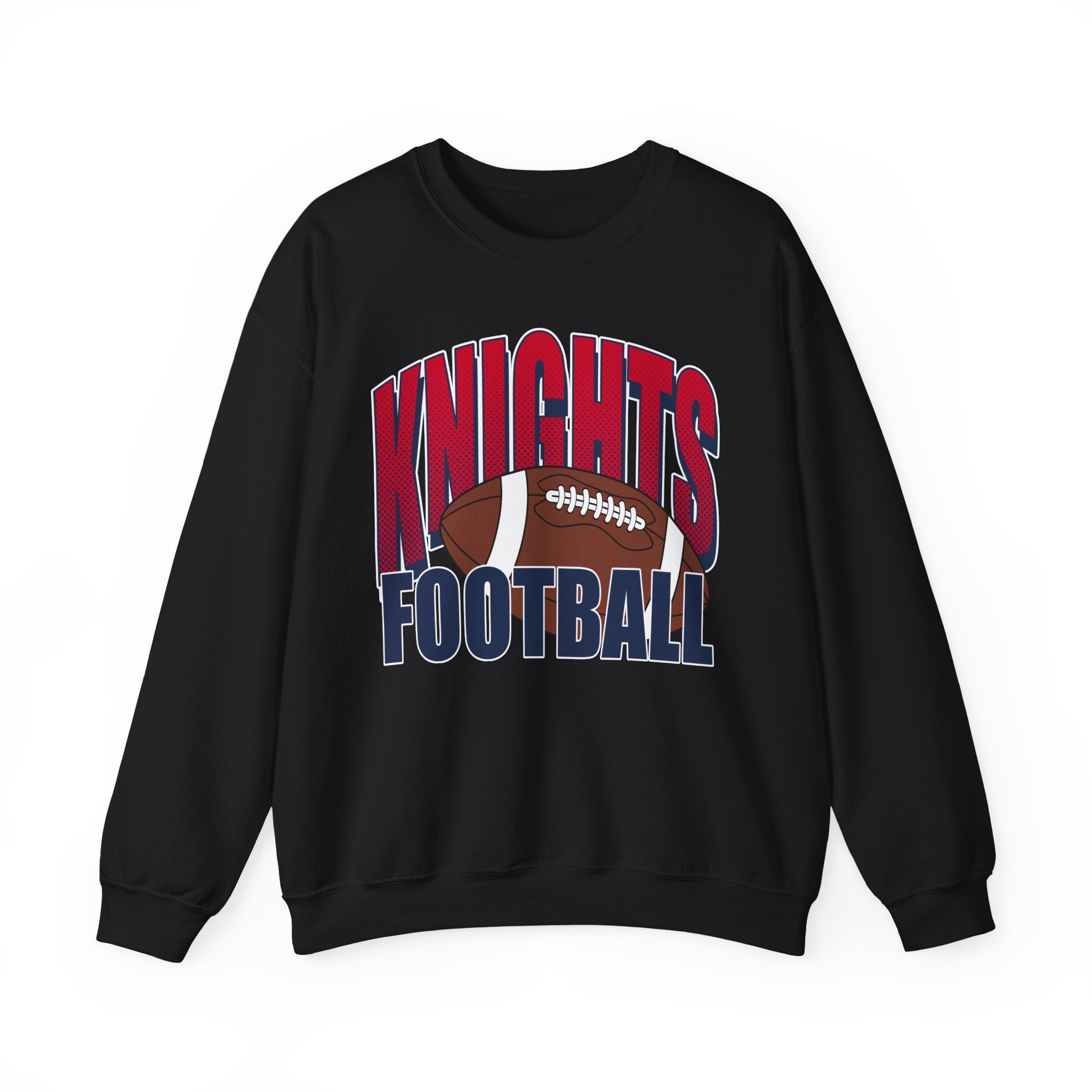 Knights Football Sweatshirt — Team-Fan Crewneck for Game Day