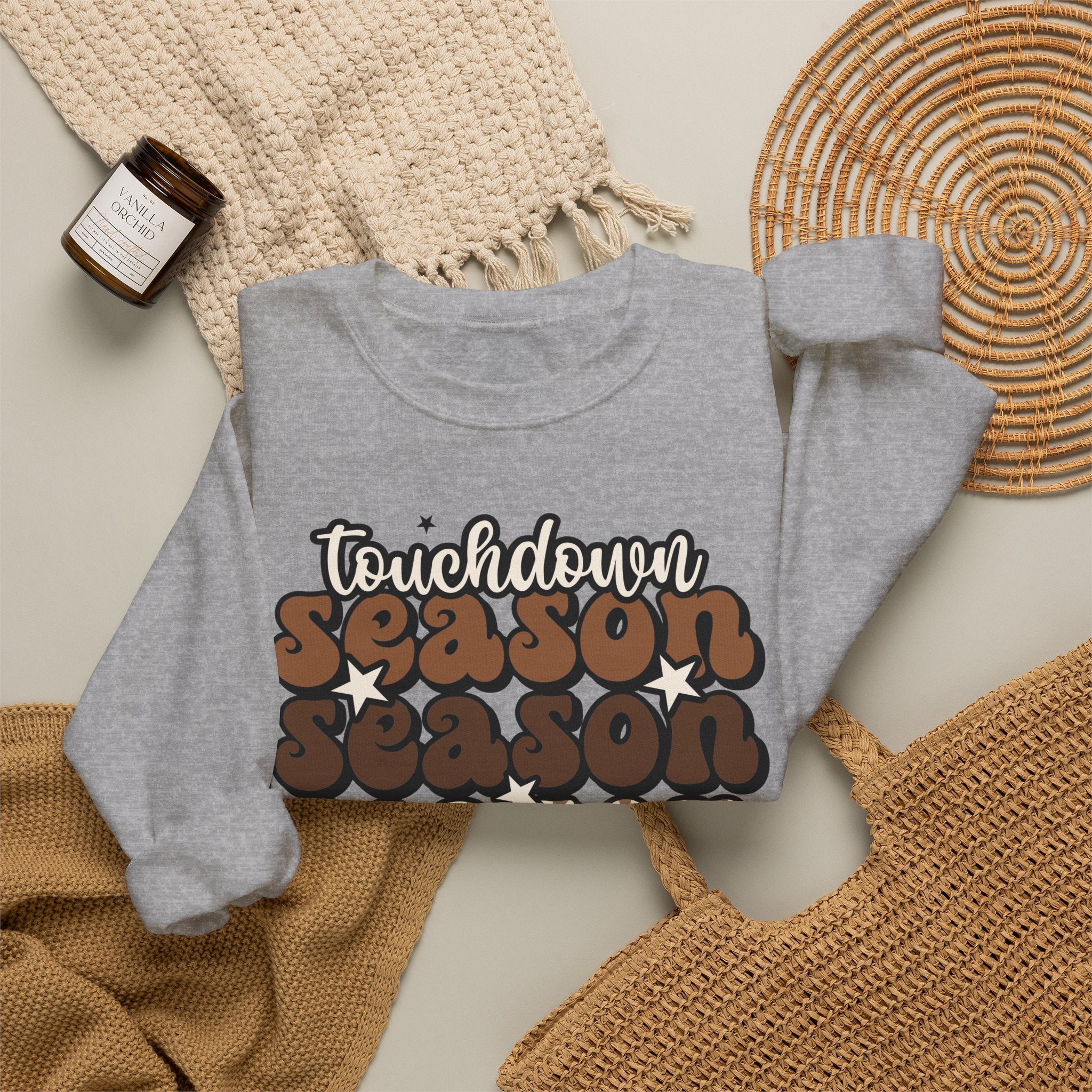 Touchdown Season Unisex Heavy Blend™ Crewneck Sweatshirt