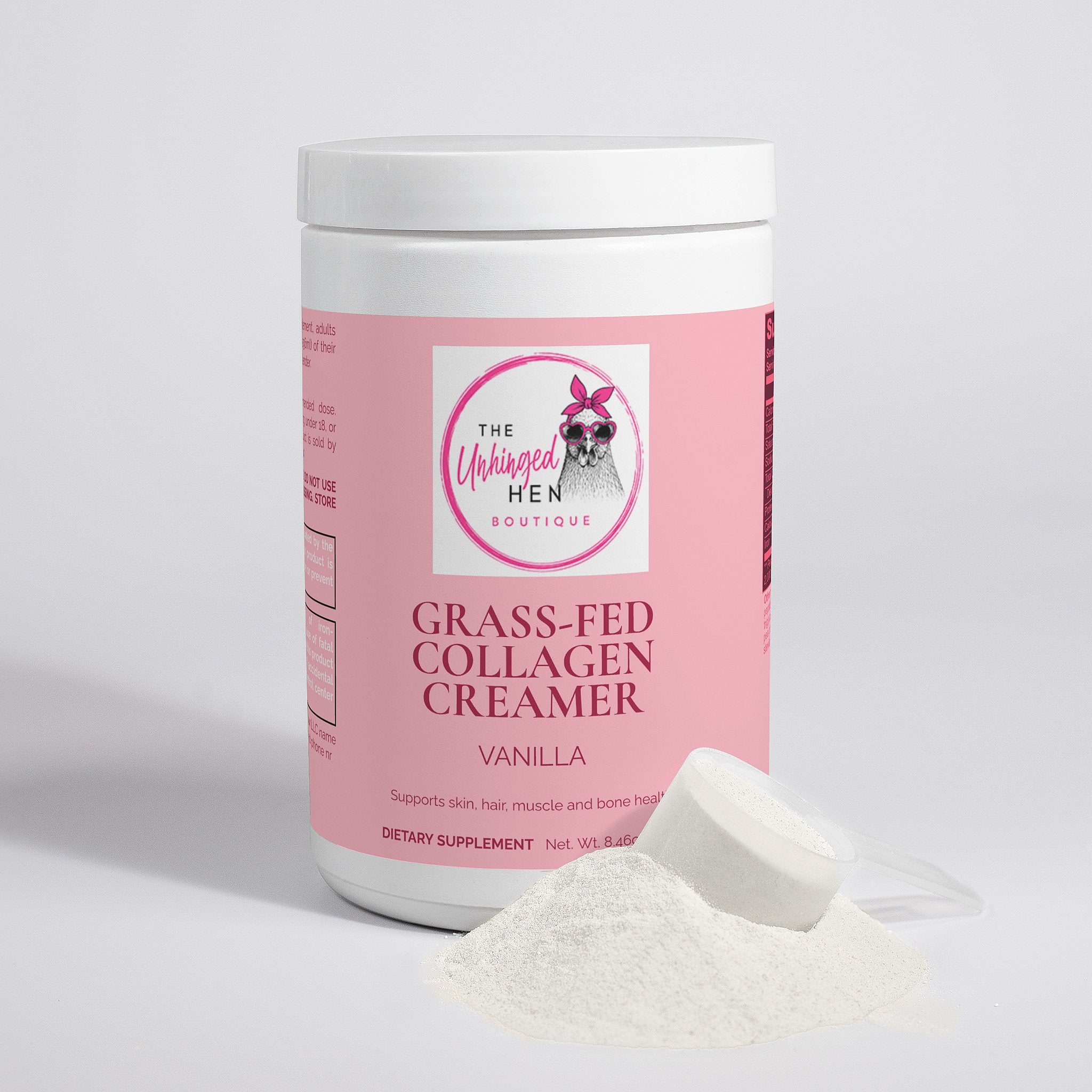 Grass-Fed Collagen Creamer (Vanilla)