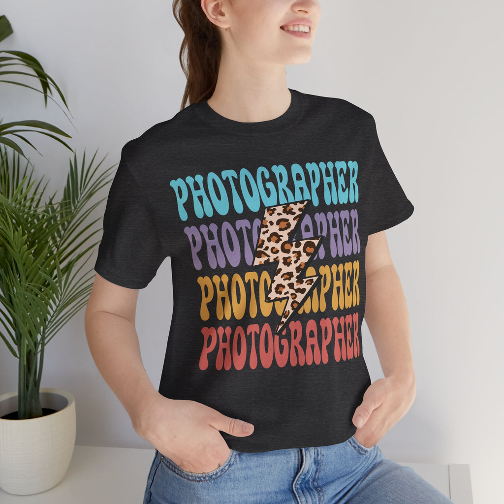 Photographer Lightning Bolt Tee