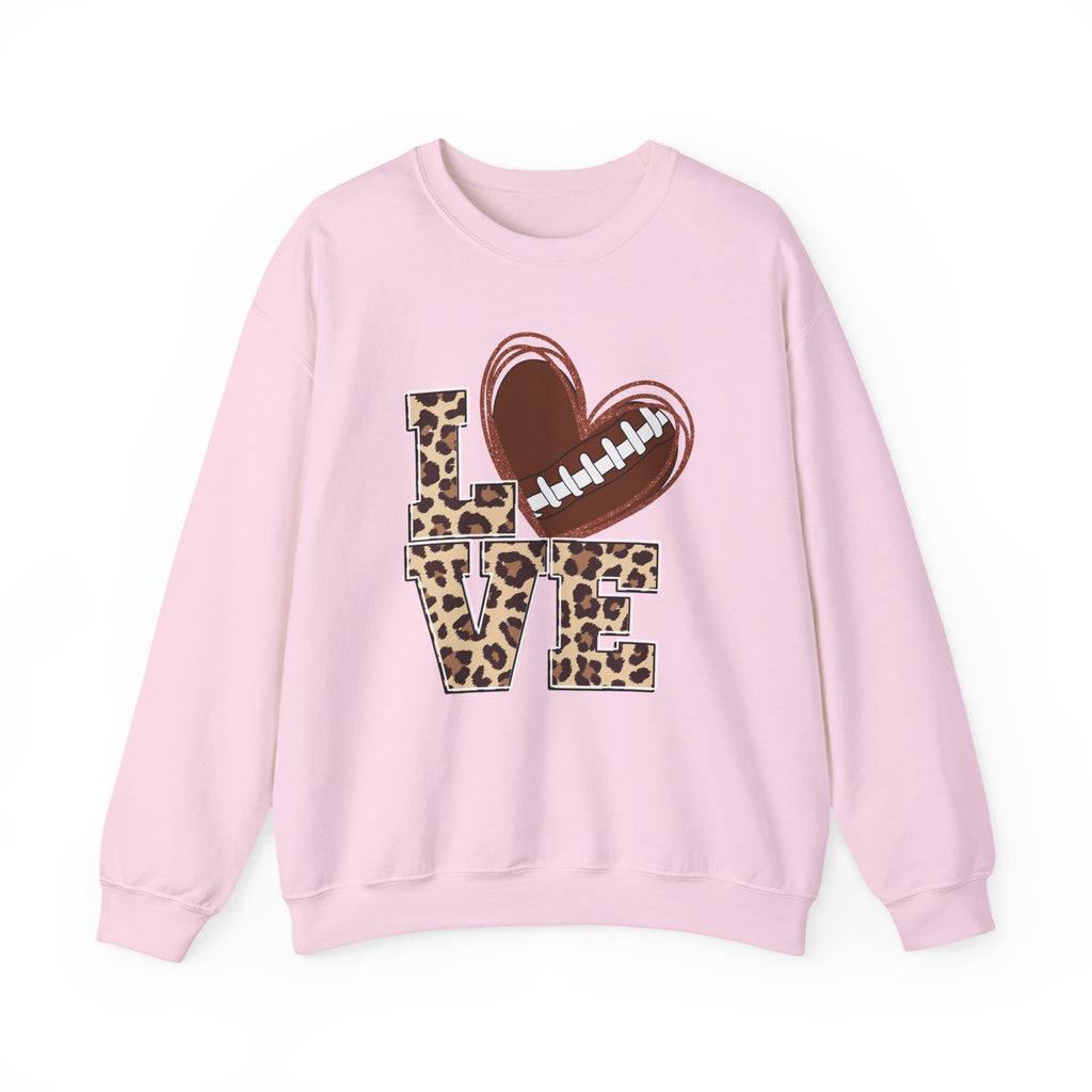 Football Love Leopard Sweatshirt