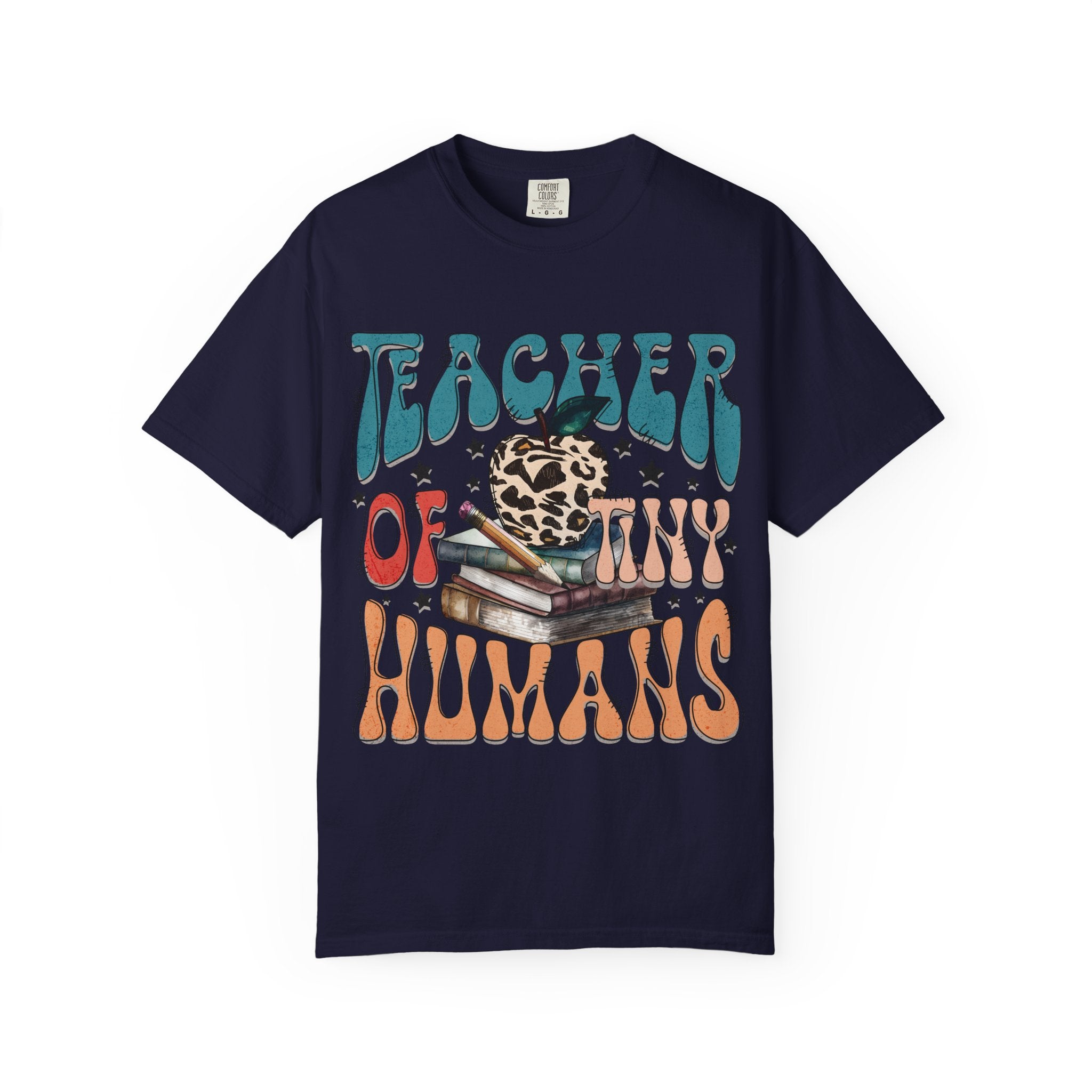 Teacher of Tiny Humans T-Shirt — Cute Retro Teacher Graphic Tee