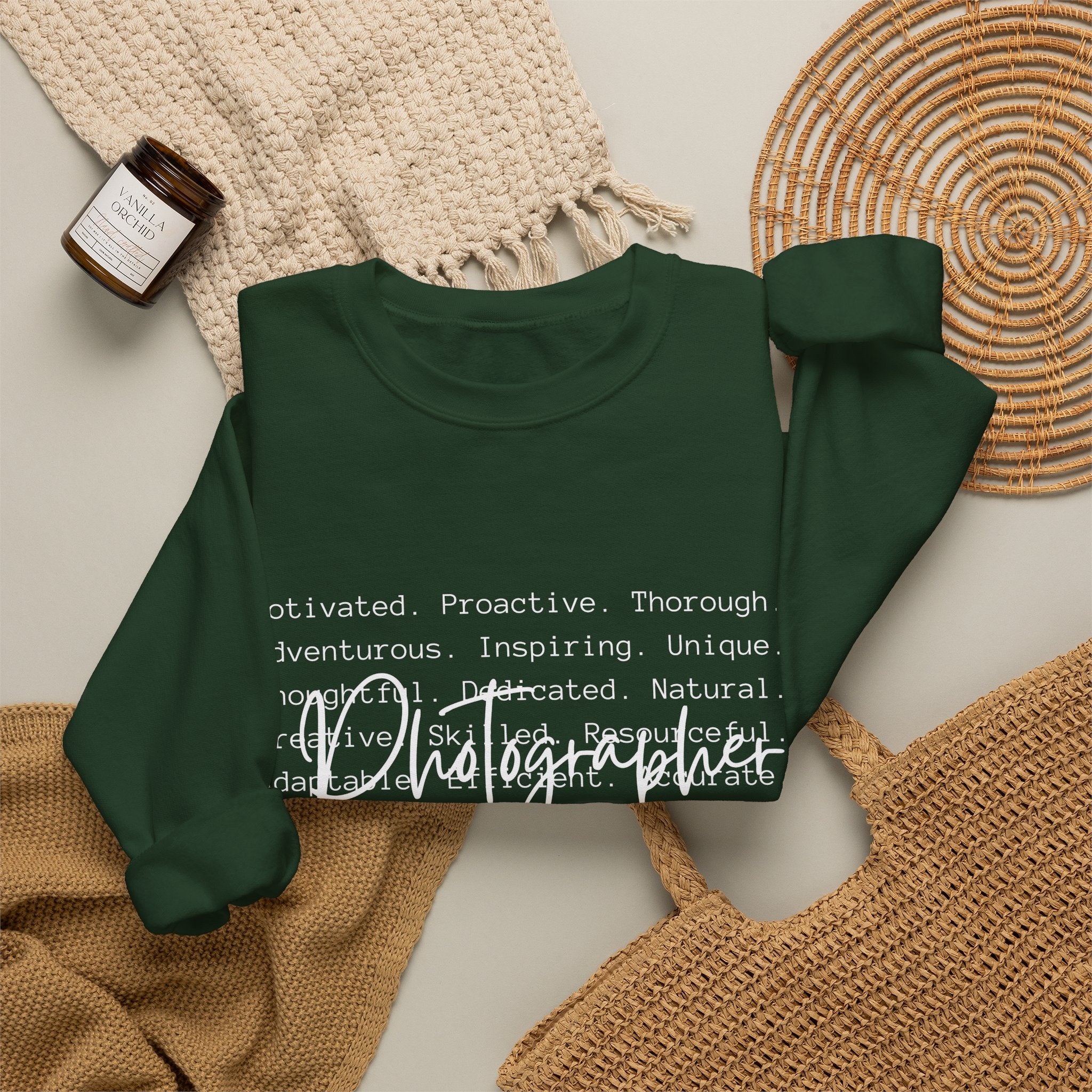 Photographer Crewneck Sweatshirt