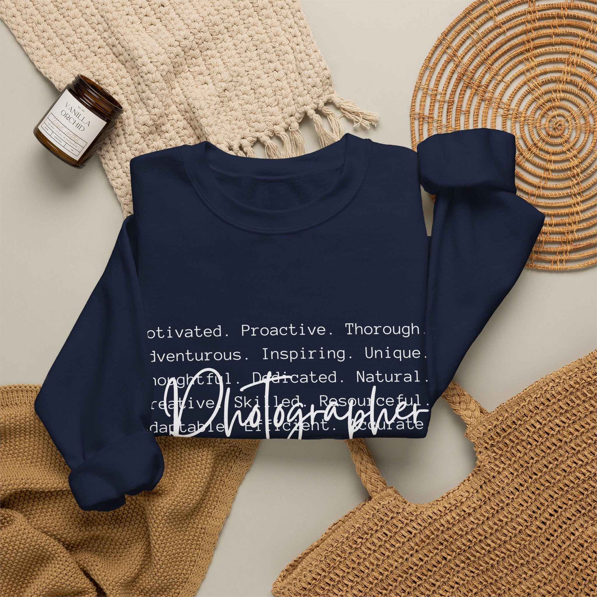 Photographer Crewneck Sweatshirt