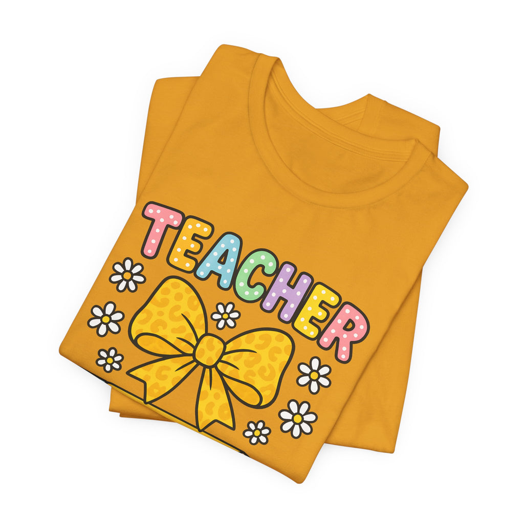 Teacher Bow Pencil T-Shirt