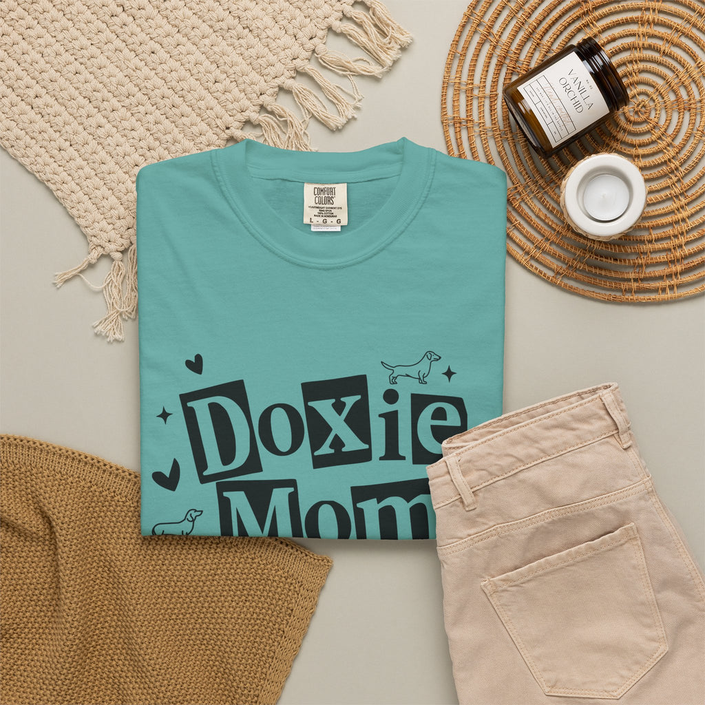 Doxie Mom T-Shirt — Cute Dachshund Dog Mom Tee, Dog Lover Gift